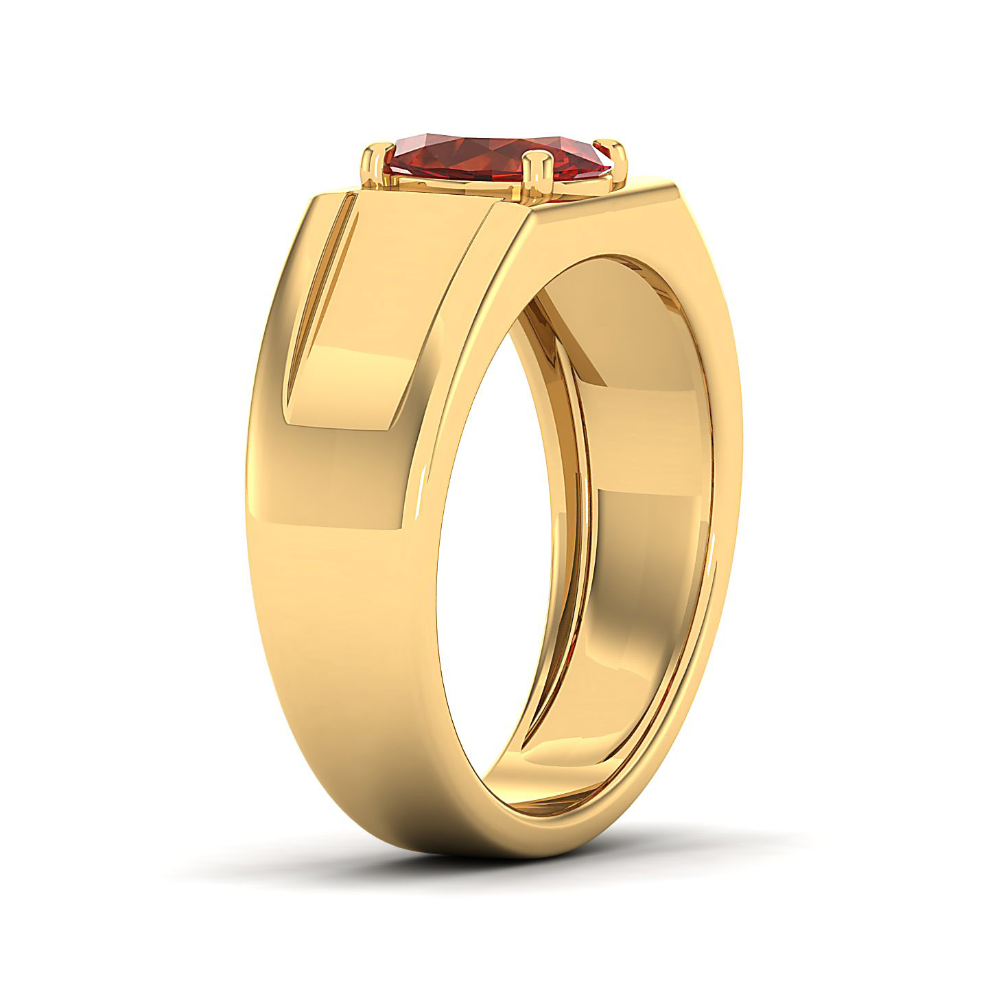 The Splendour Hessonite Gold Ring