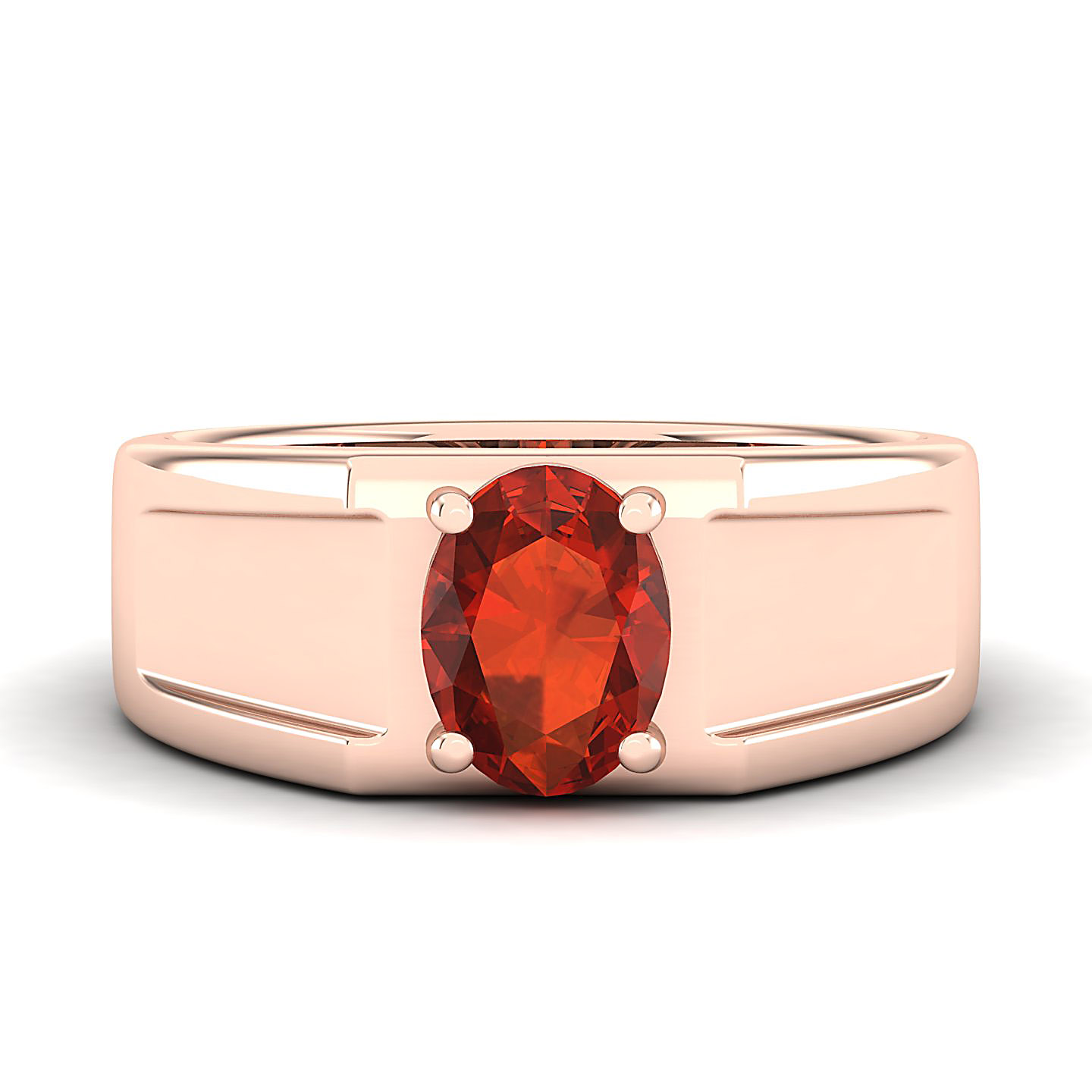 The Splendour Hessonite Gold Ring