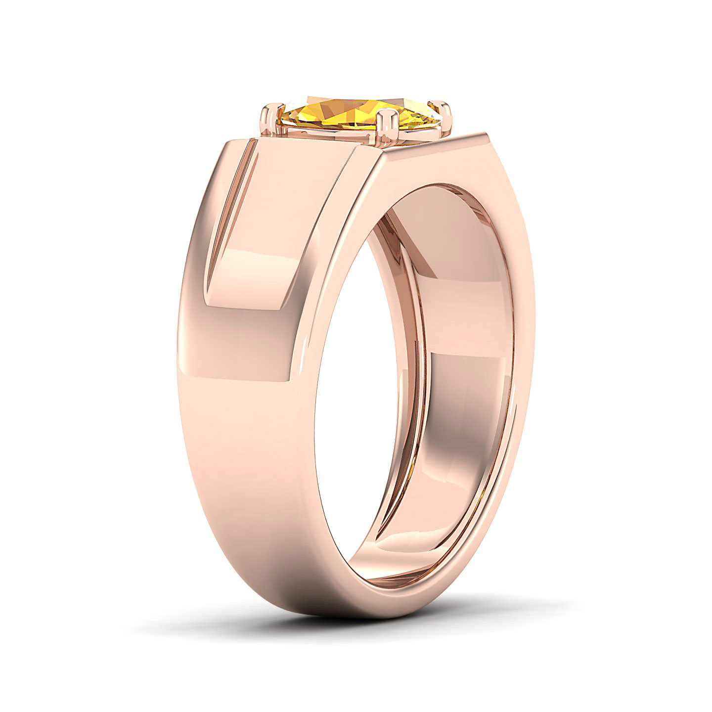 The Splendour Yellow Sapphire Gold Ring