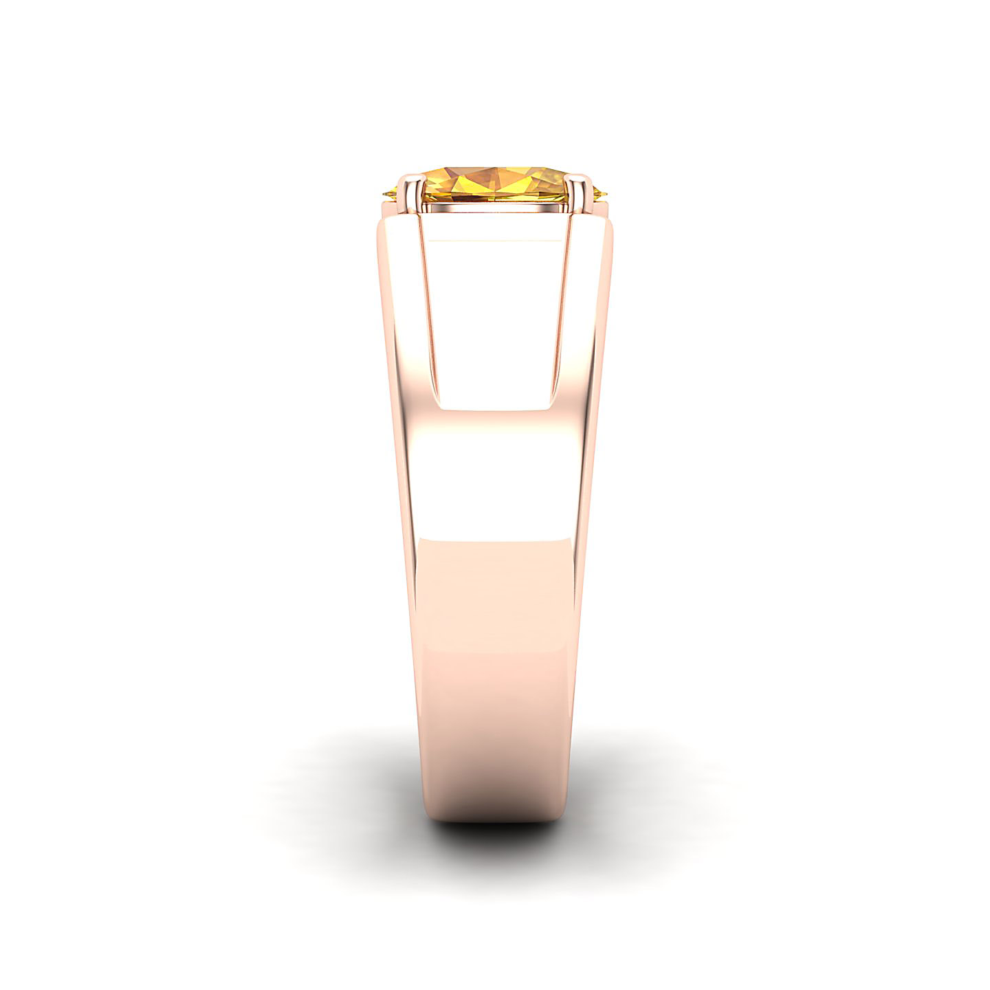 The Splendour Yellow Sapphire Gold Ring