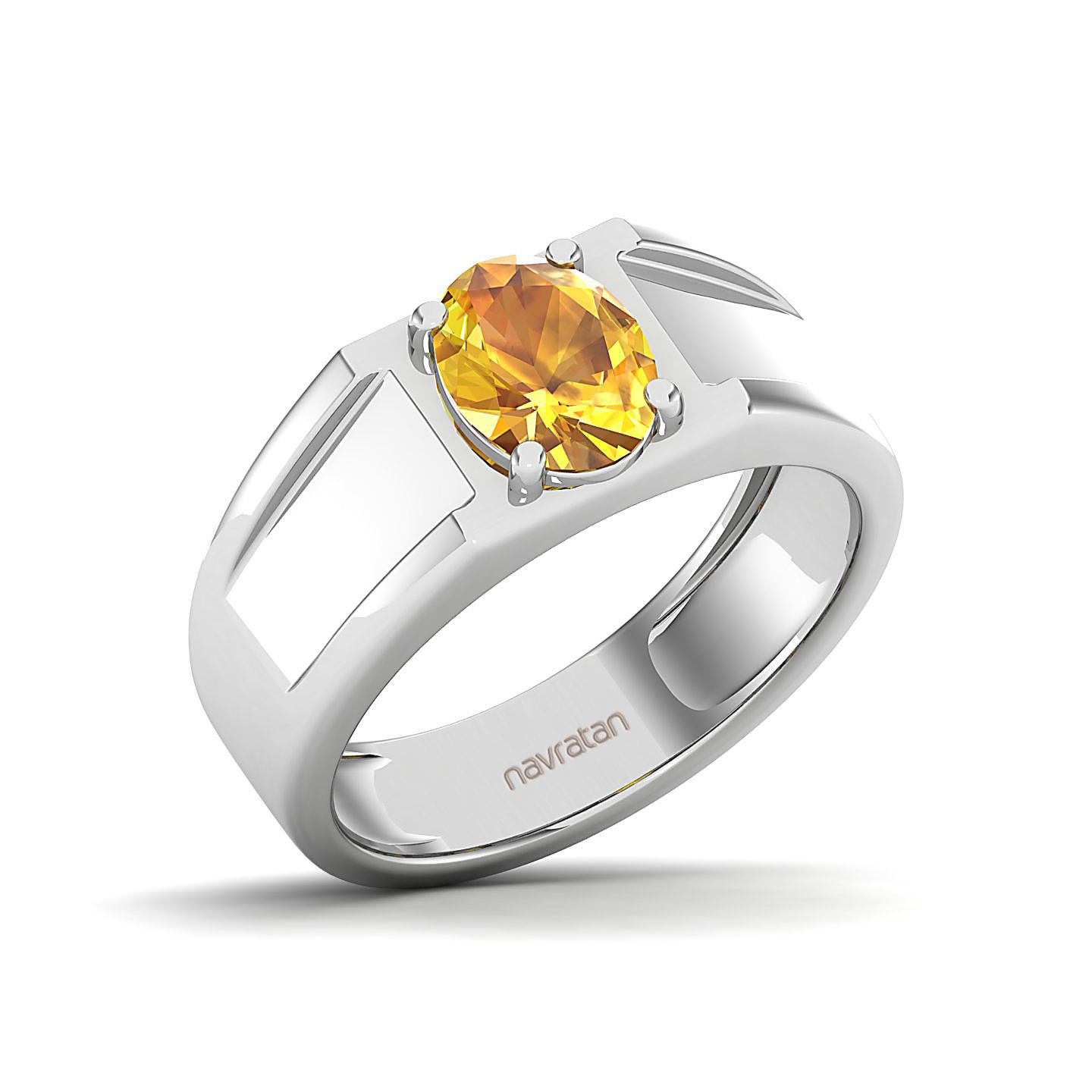 The Splendour Yellow Sapphire Gold Ring