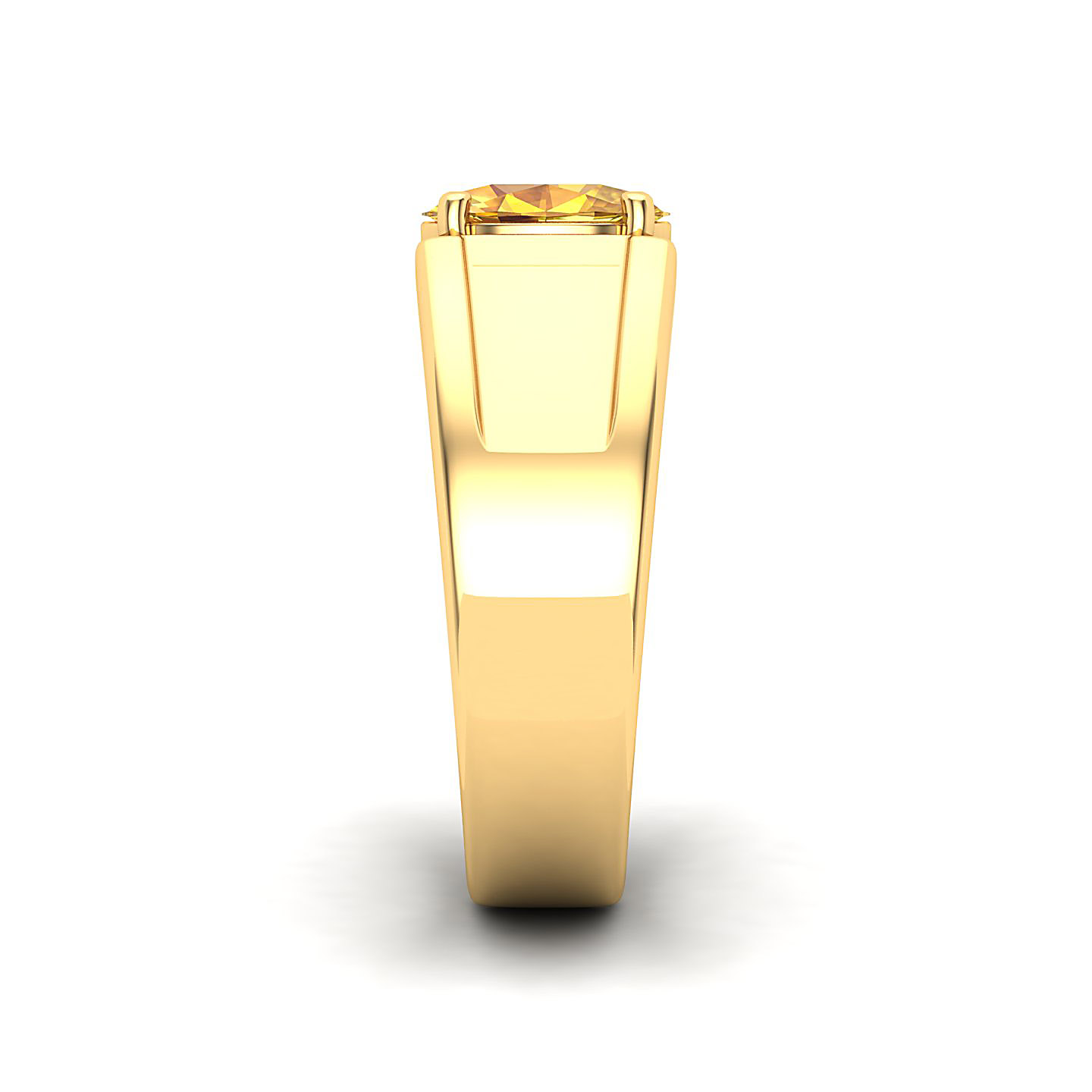 The Splendour Yellow Sapphire Gold Ring