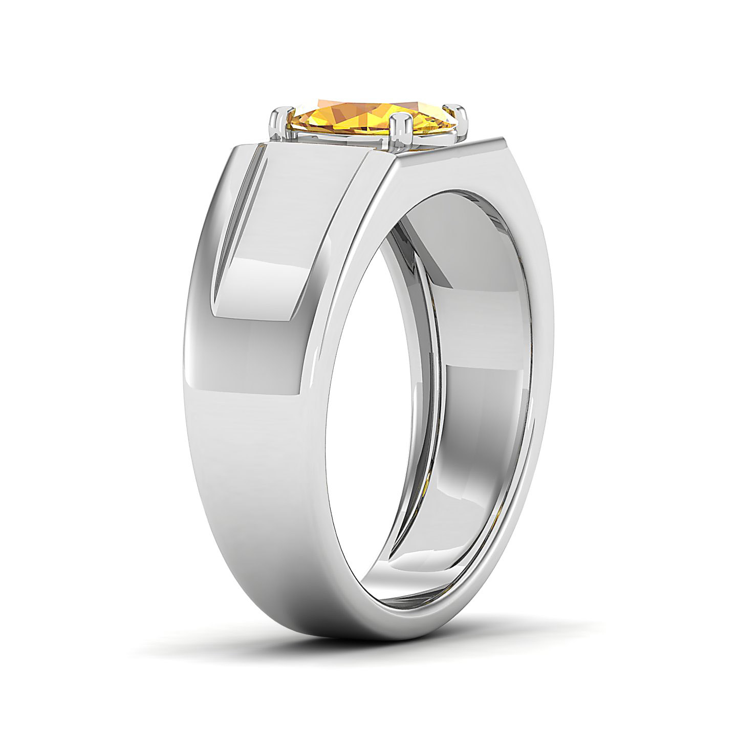 The Splendour Yellow Sapphire Gold Ring