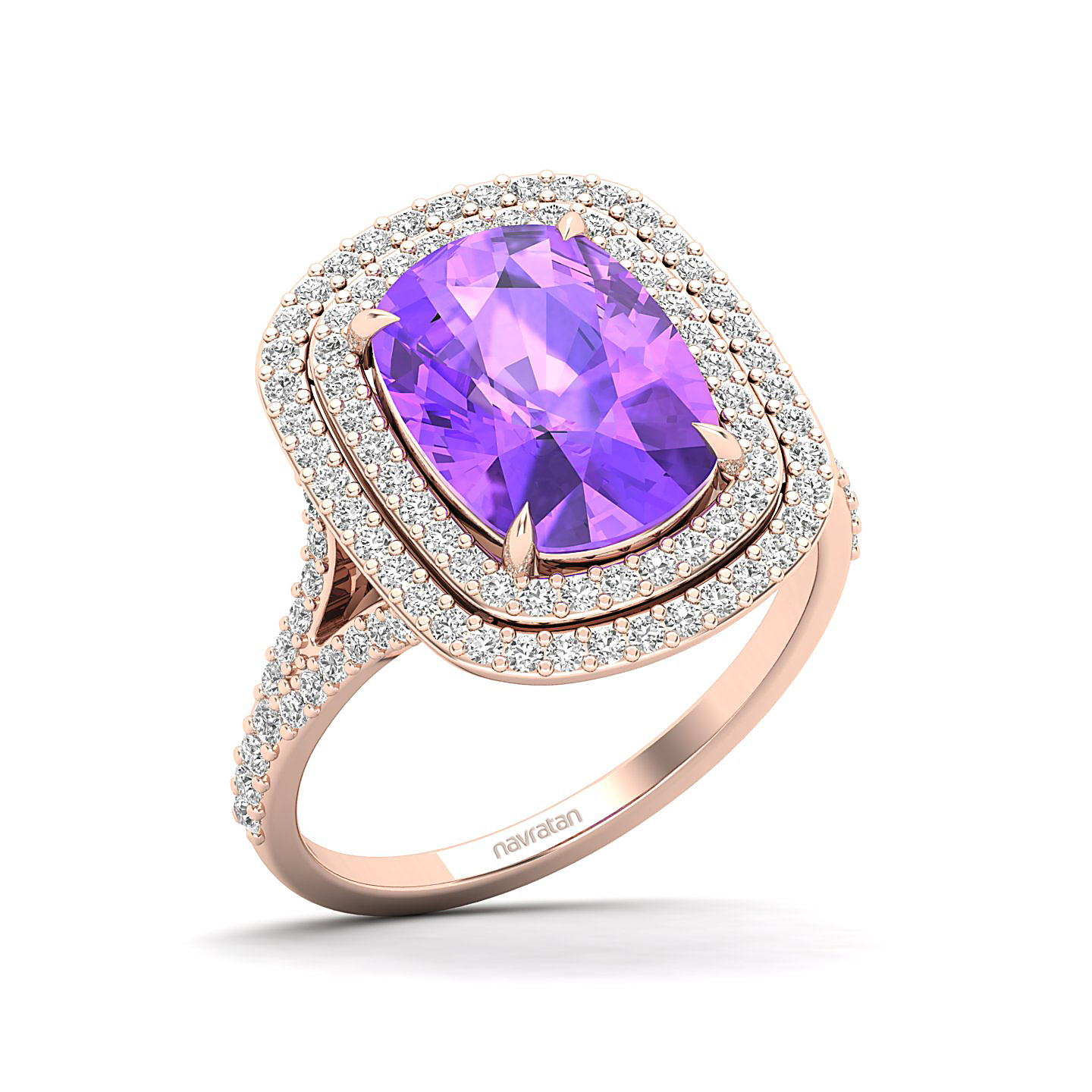 The Sunshine Prolonges Amethyst Ring