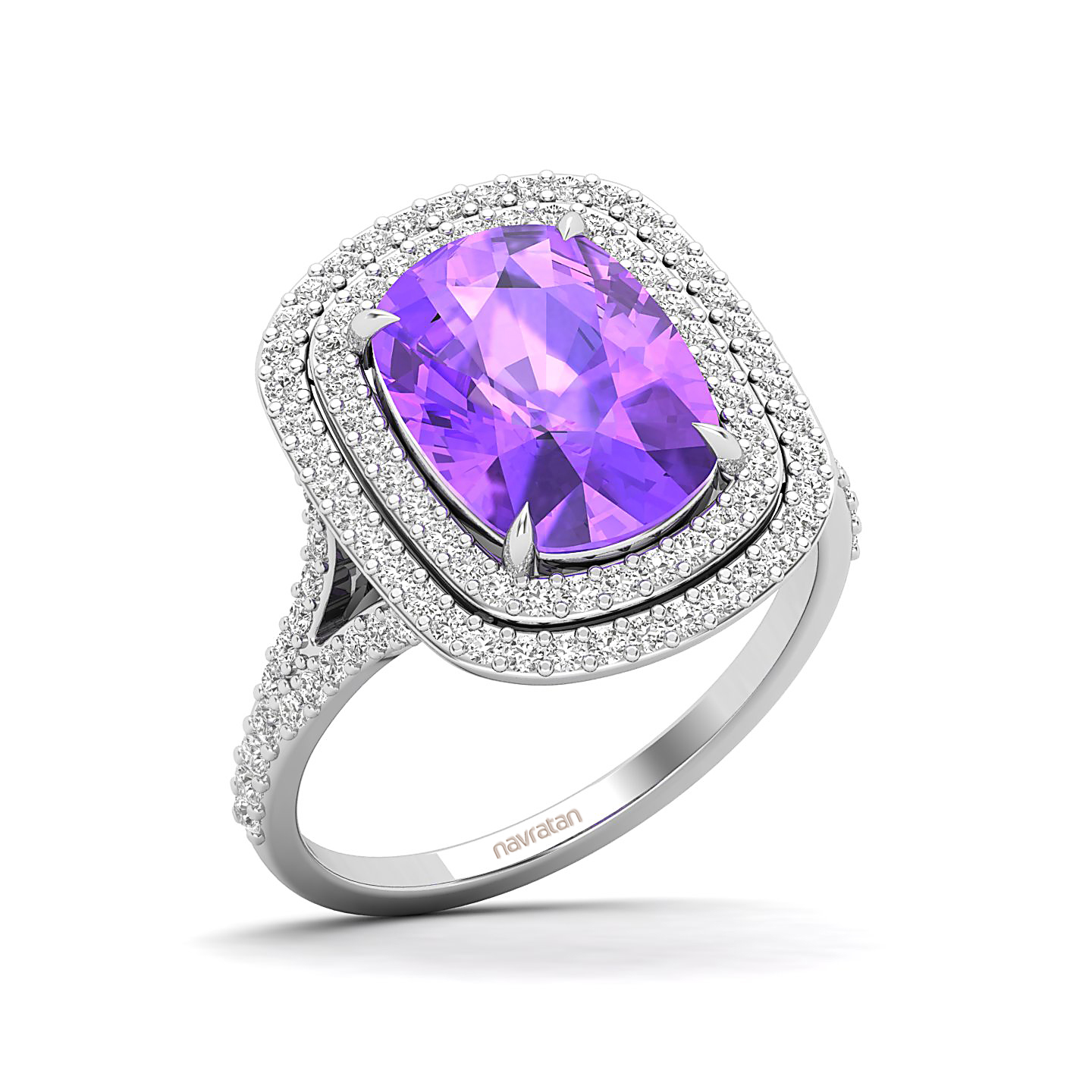 The Sunshine Prolonges Amethyst Ring