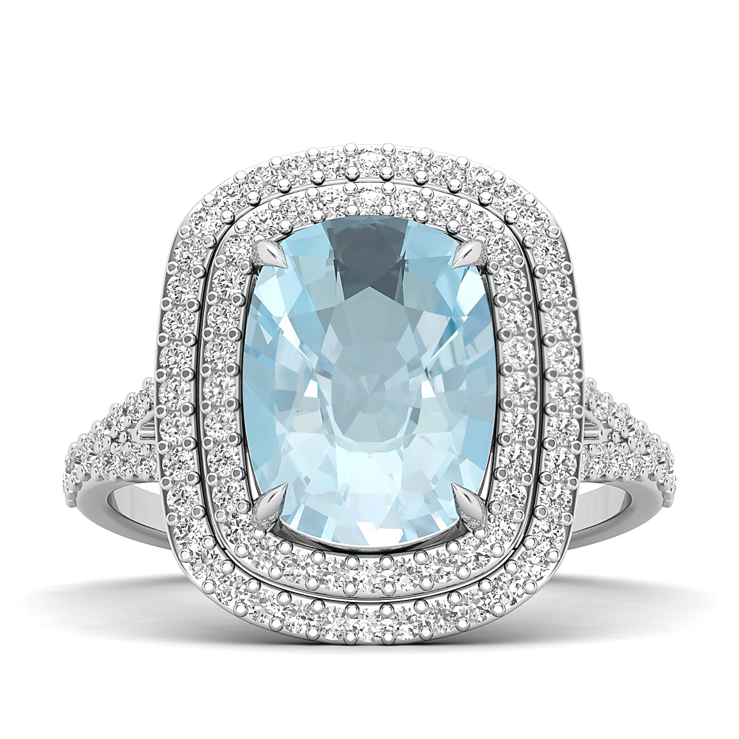 The Sunshine Prolonges Aquamarine Ring