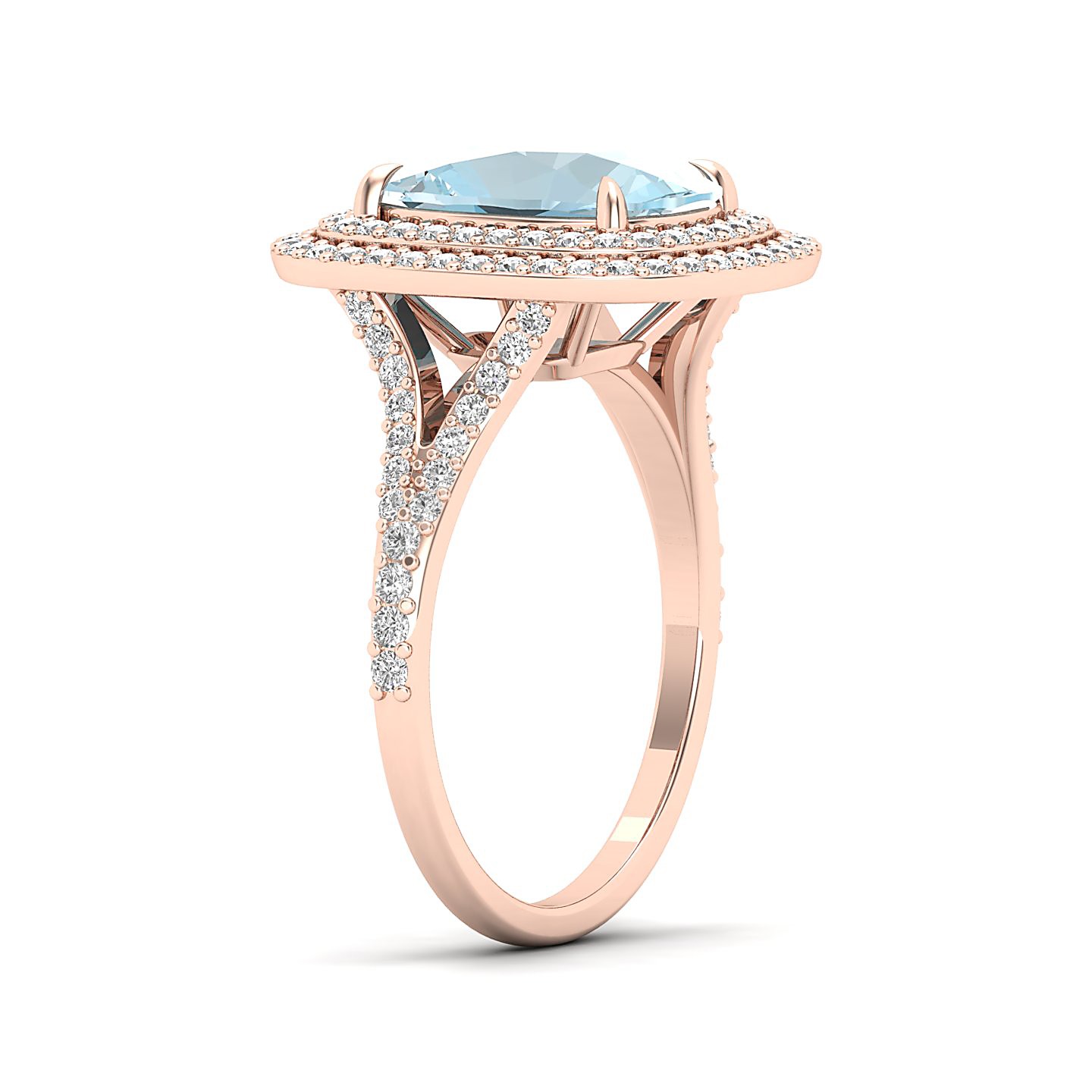 The Sunshine Prolonges Aquamarine Ring