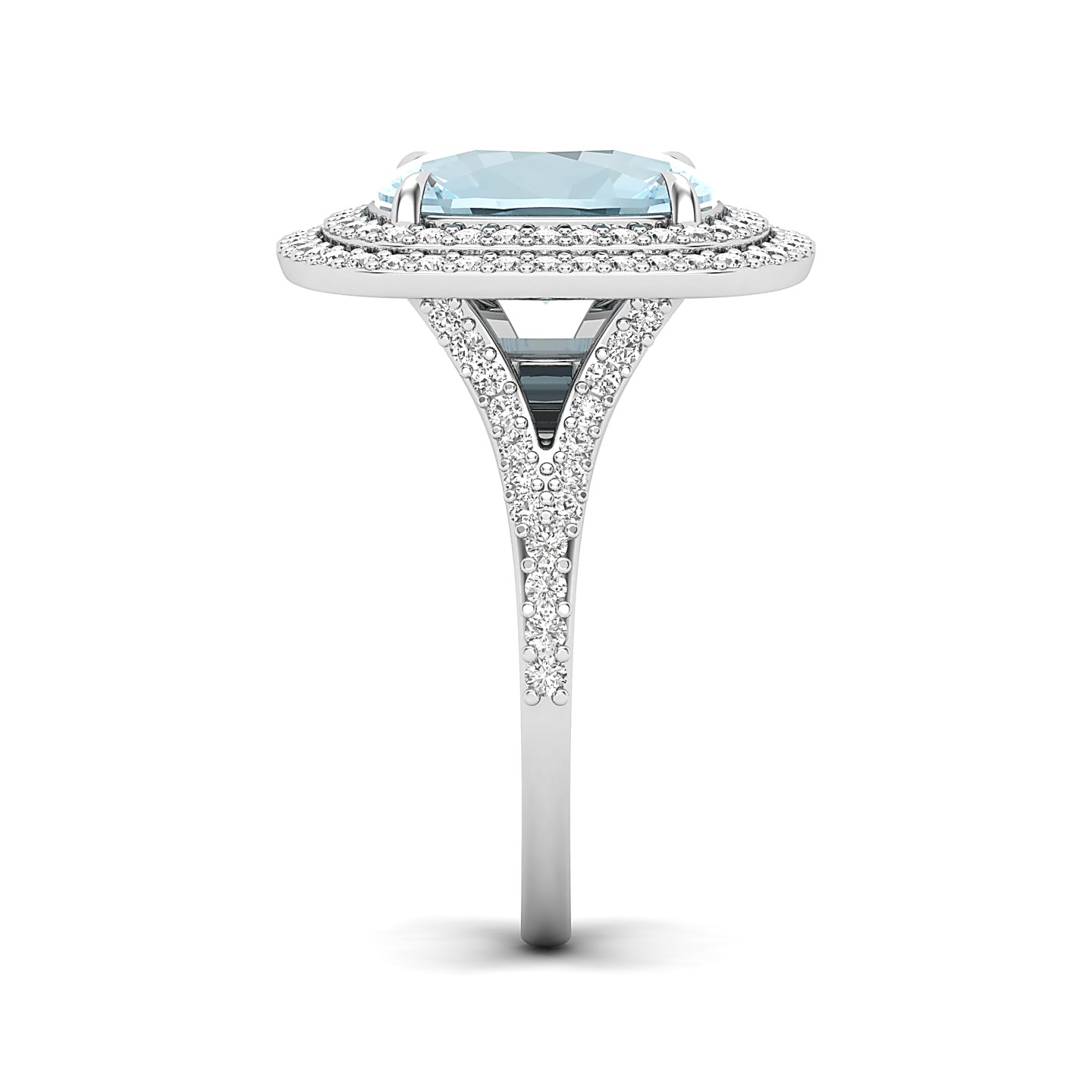 The Sunshine Prolonges Aquamarine Ring