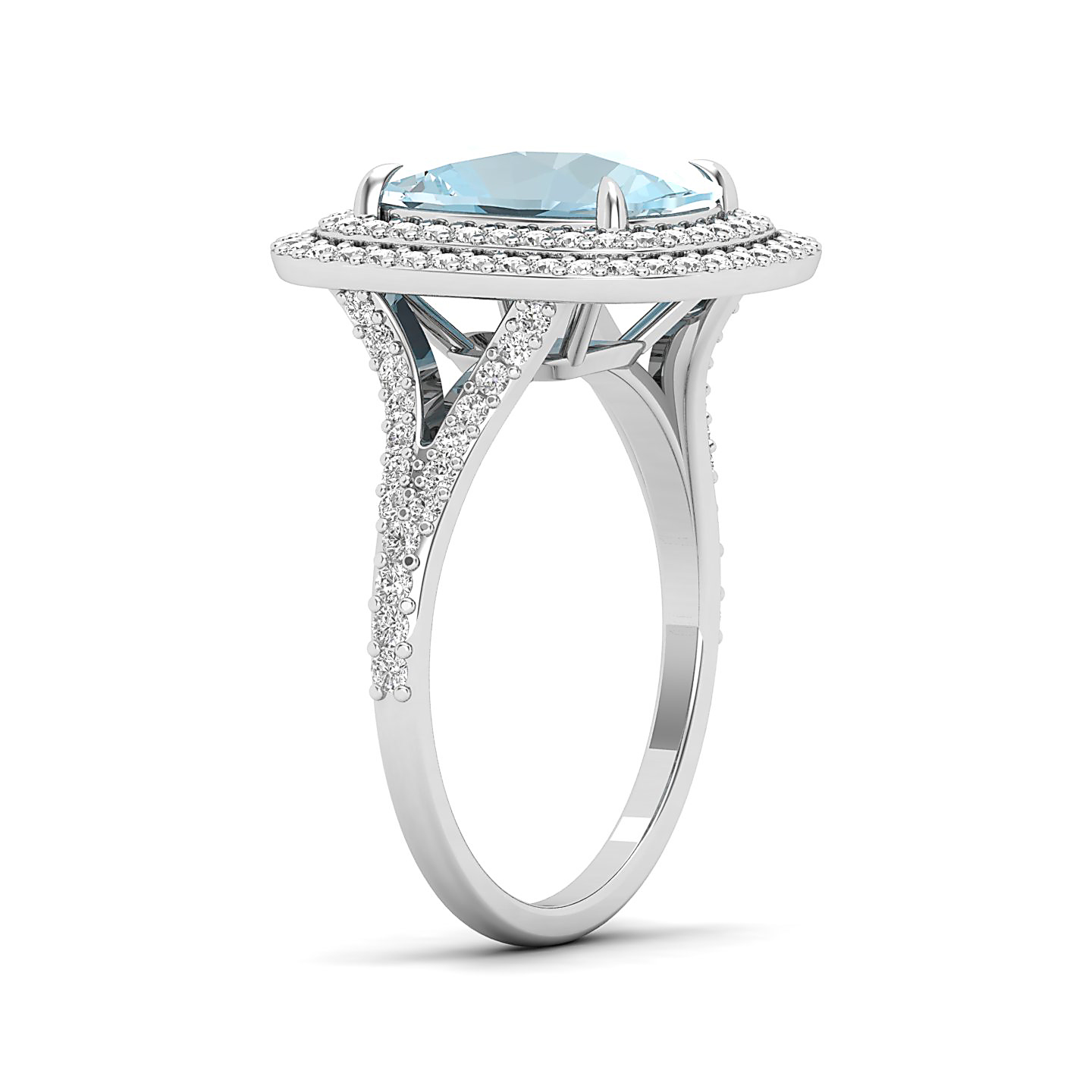 The Sunshine Prolonges Aquamarine Ring