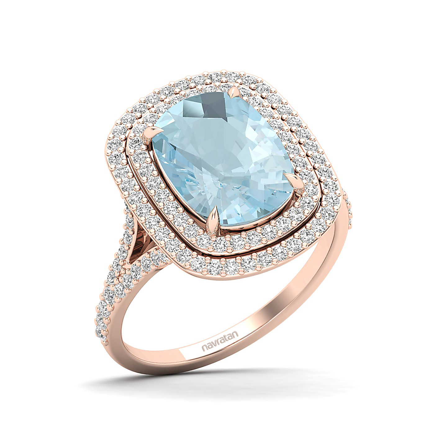 The Sunshine Prolonges Aquamarine Ring