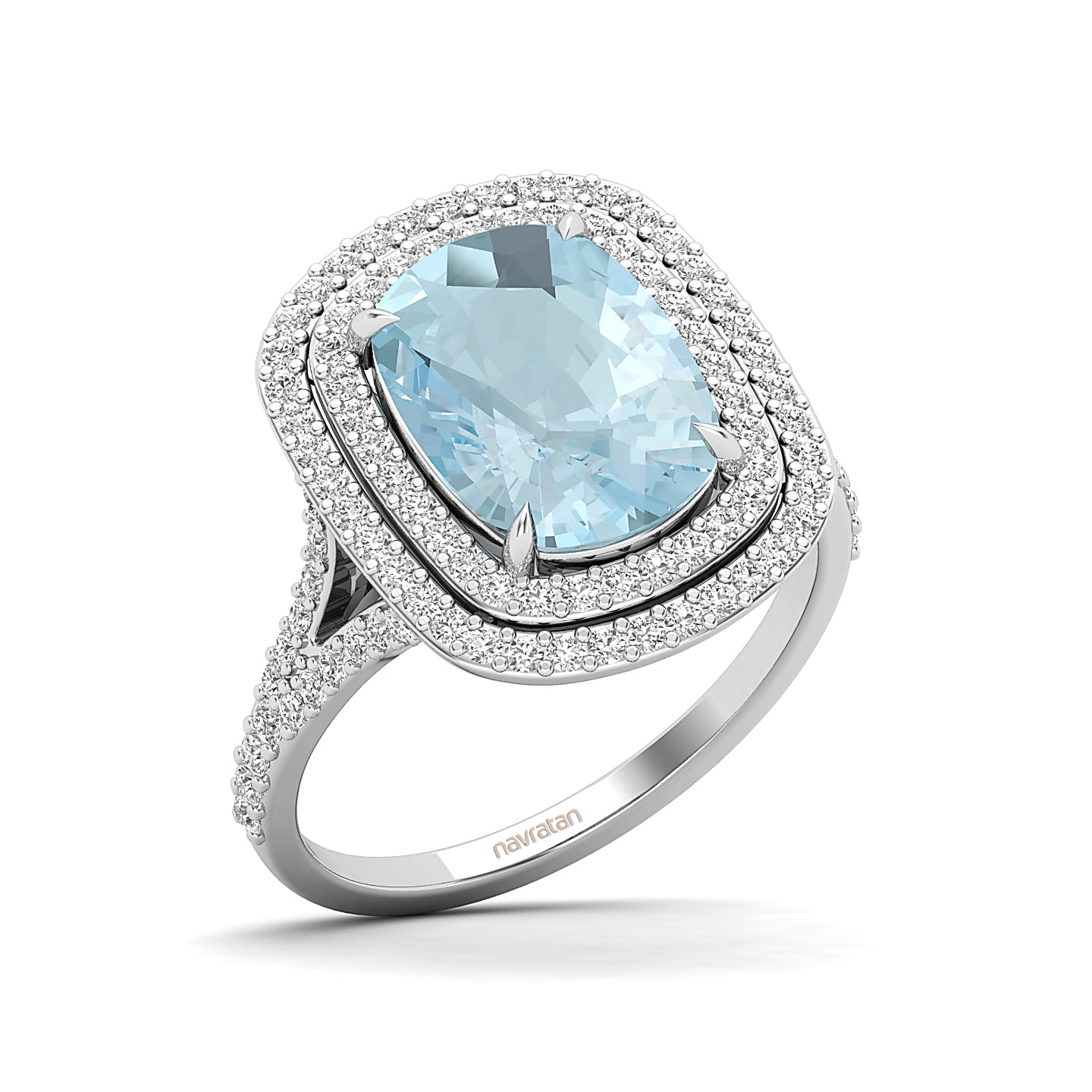 The Sunshine Prolonges Aquamarine Ring