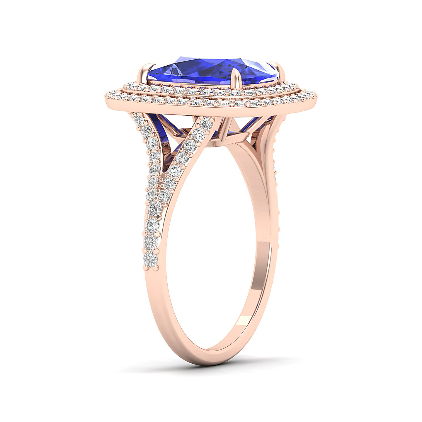 The Sunshine Prolonges Tanzanite Ring