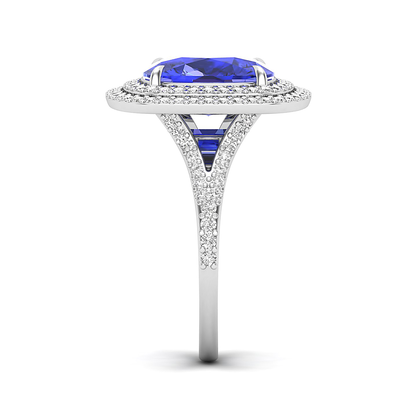 The Sunshine Prolonges Tanzanite Ring