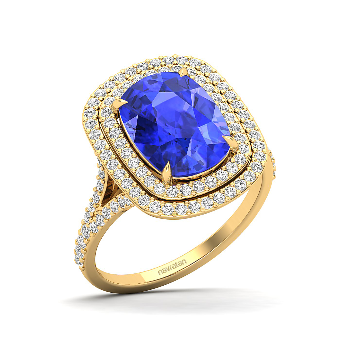 The Sunshine Prolonges Tanzanite Ring