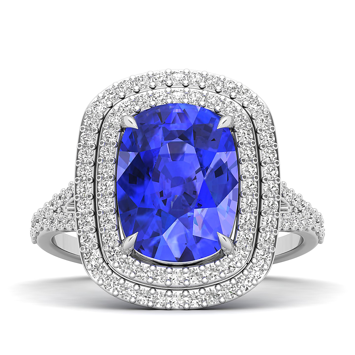 The Sunshine Prolonges Tanzanite Ring