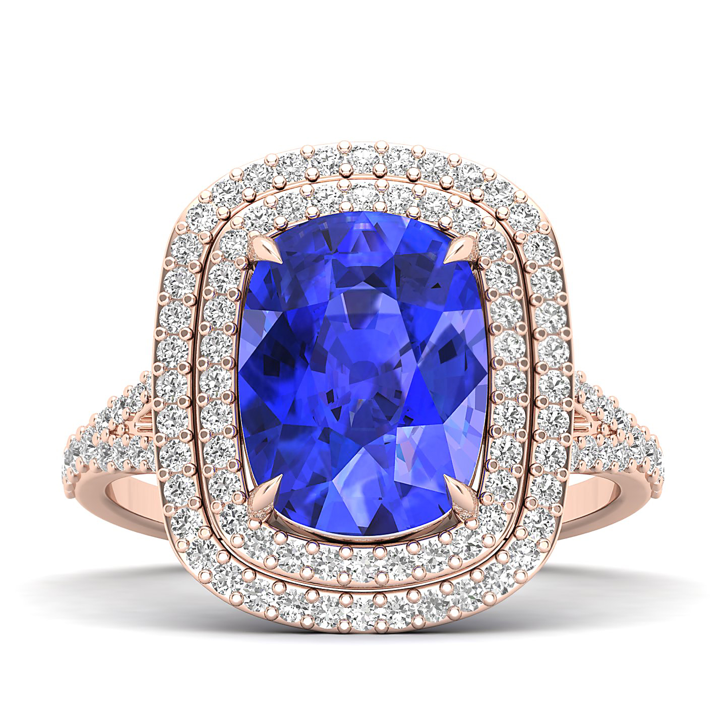 The Sunshine Prolonges Tanzanite Ring