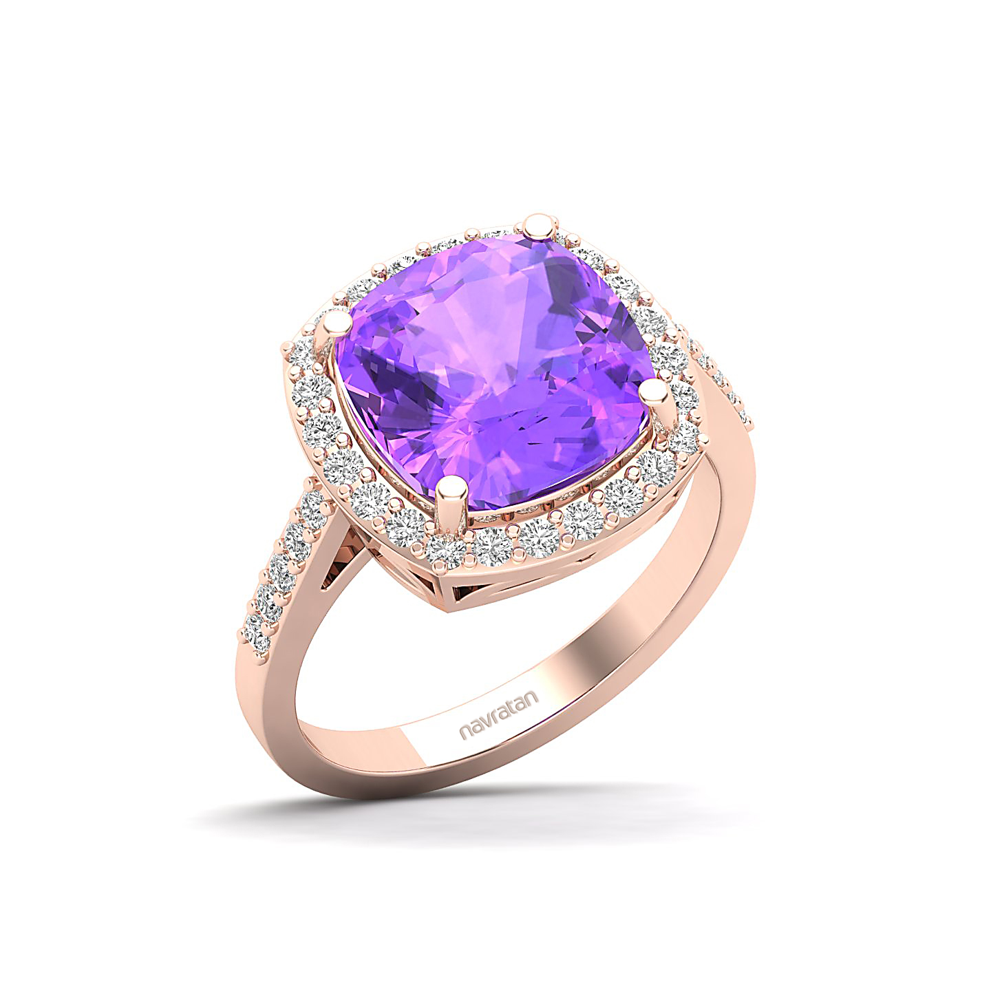 The Timeless Amethyst Gold Ring