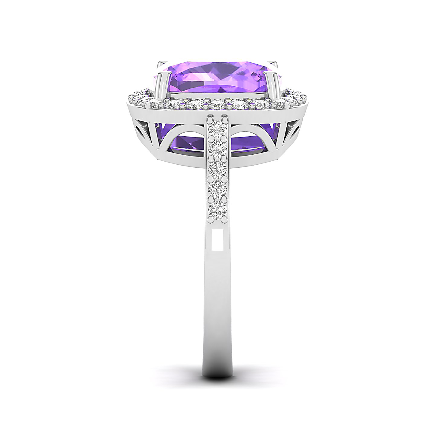 The Timeless Amethyst Gold Ring