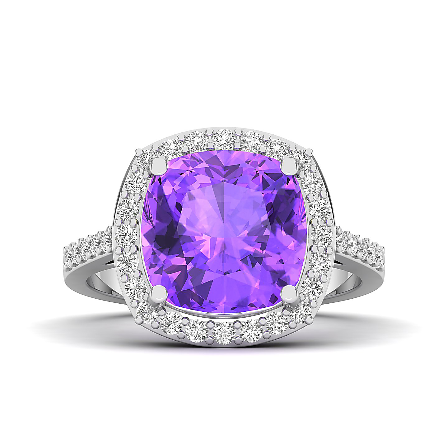 The Timeless Amethyst Gold Ring