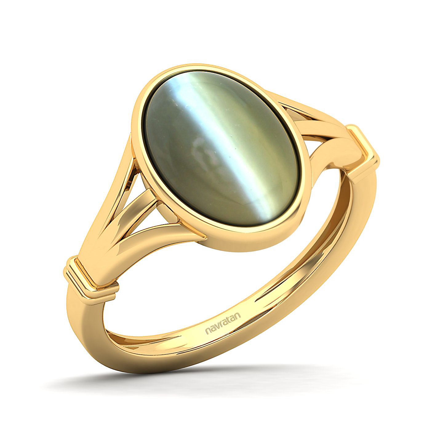 The Timeless Bezel Cat's Eye Ring