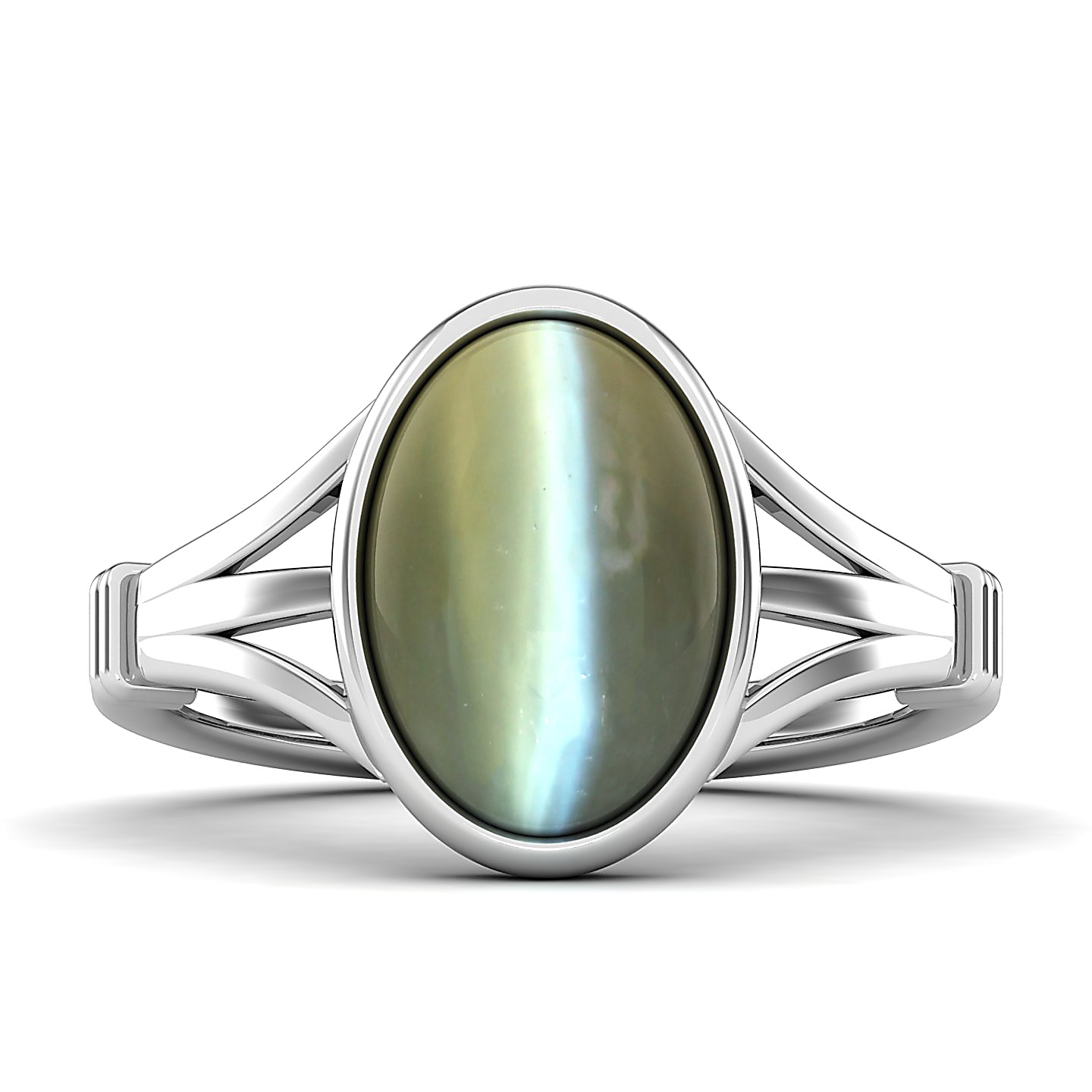The Timeless Bezel Cat's Eye Ring
