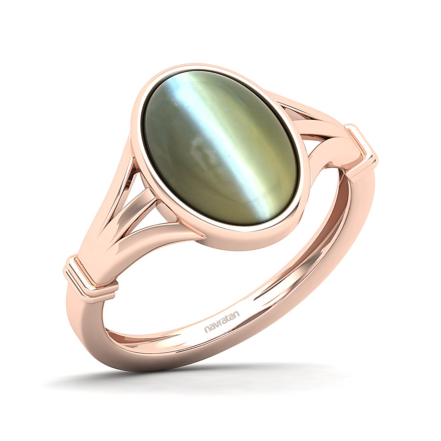 The Timeless Bezel Cat's Eye Ring
