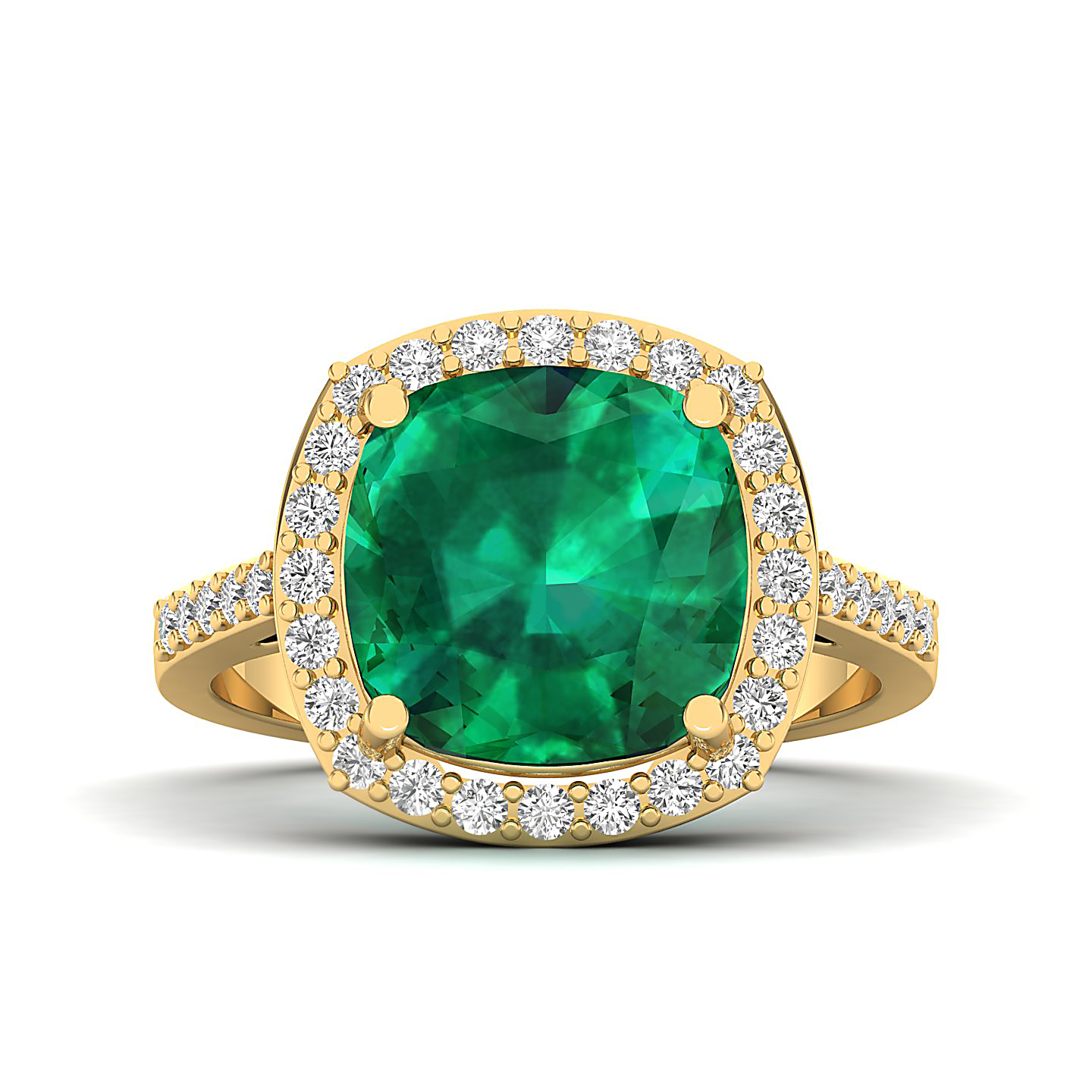 The Timeless Emerald Gold Ring