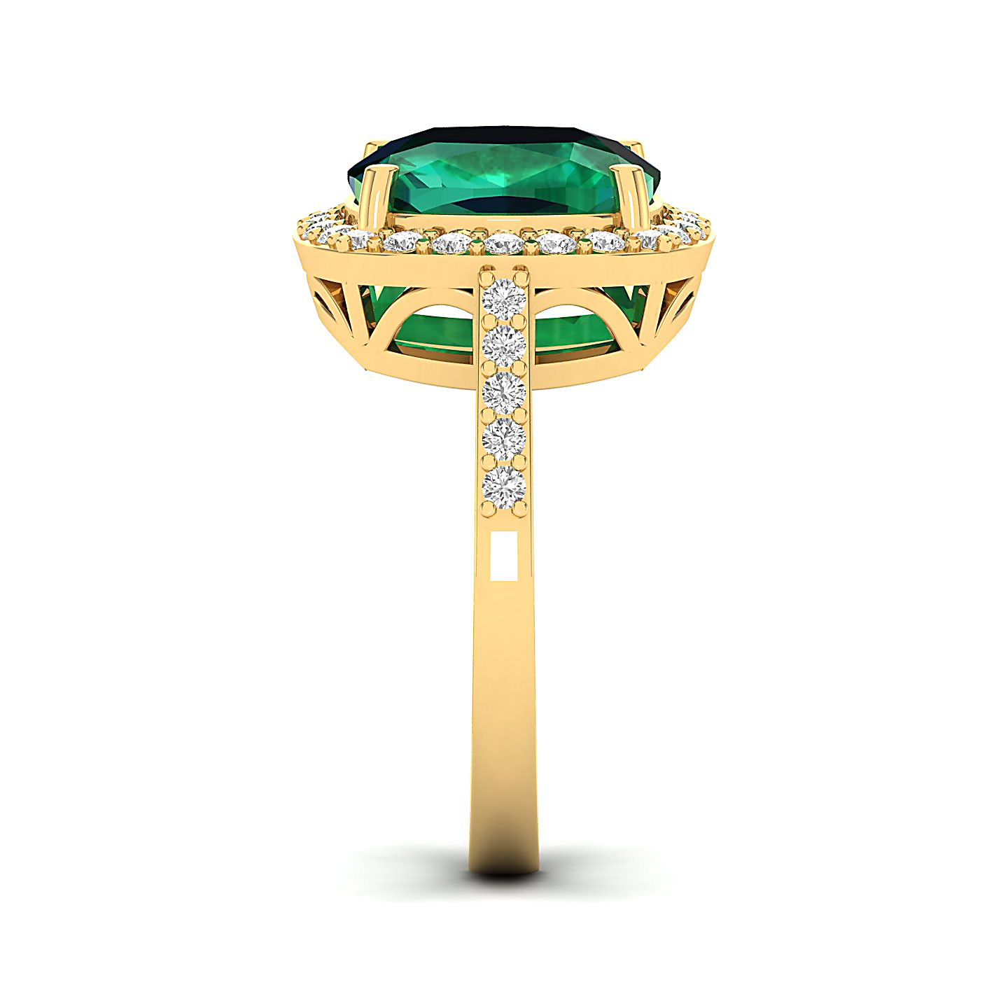The Timeless Emerald Gold Ring