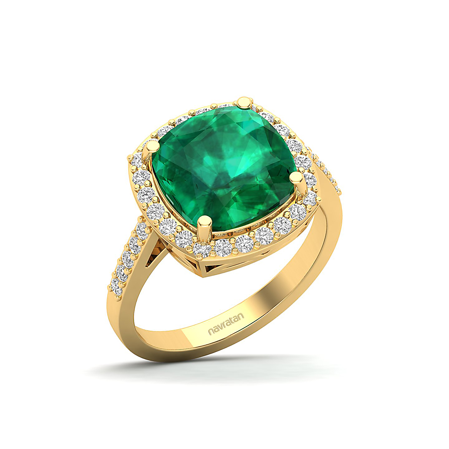 The Timeless Emerald Gold Ring