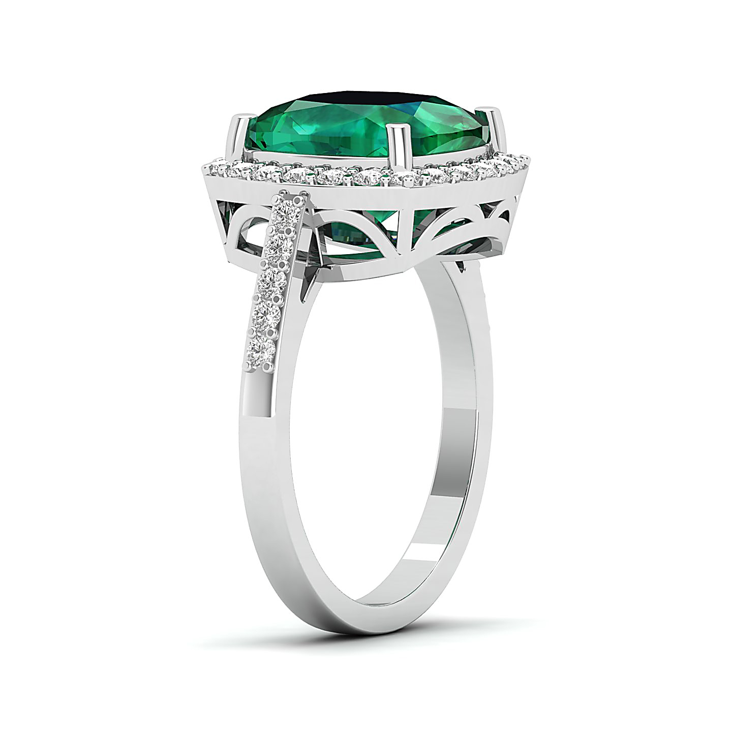 The Timeless Emerald Gold Ring