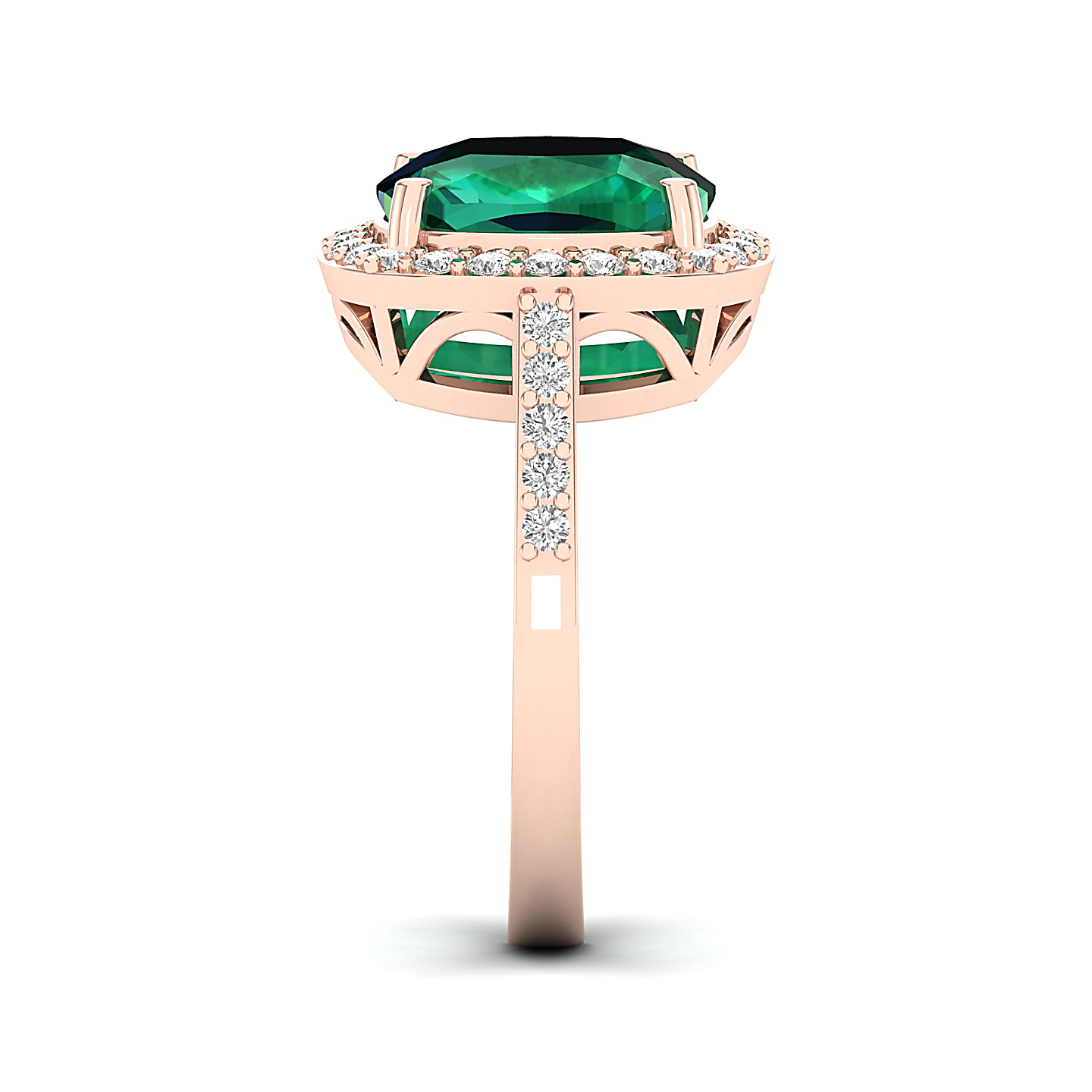 The Timeless Emerald Gold Ring