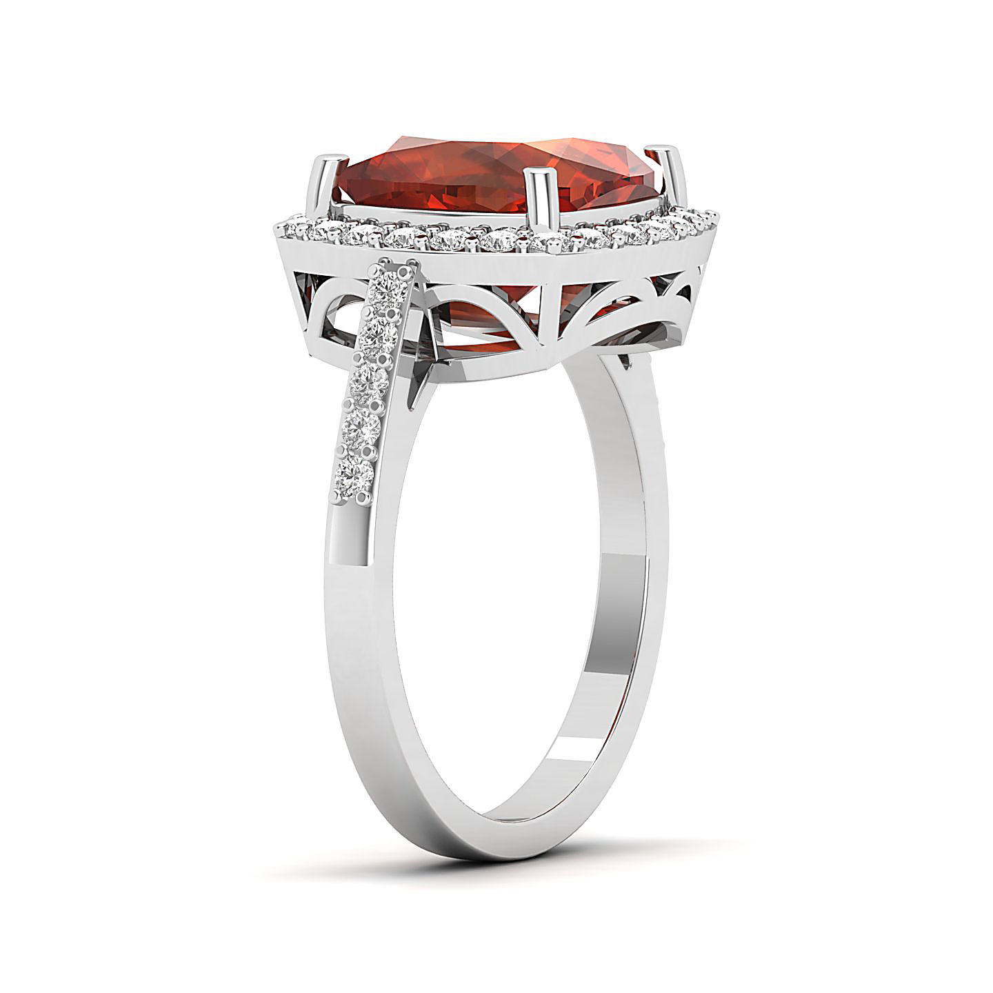 The Timeless Hessonite Gold Ring