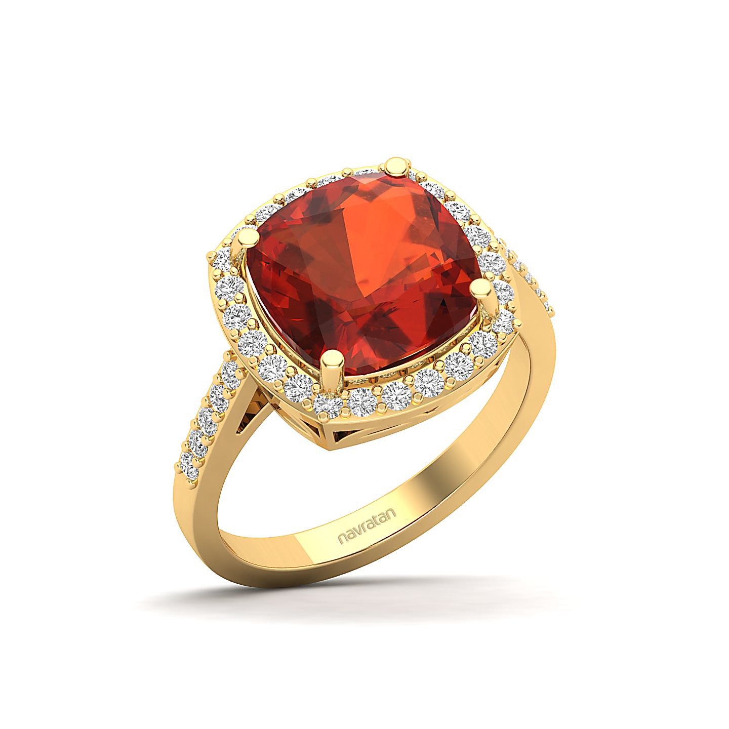 The Timeless Hessonite Gold Ring