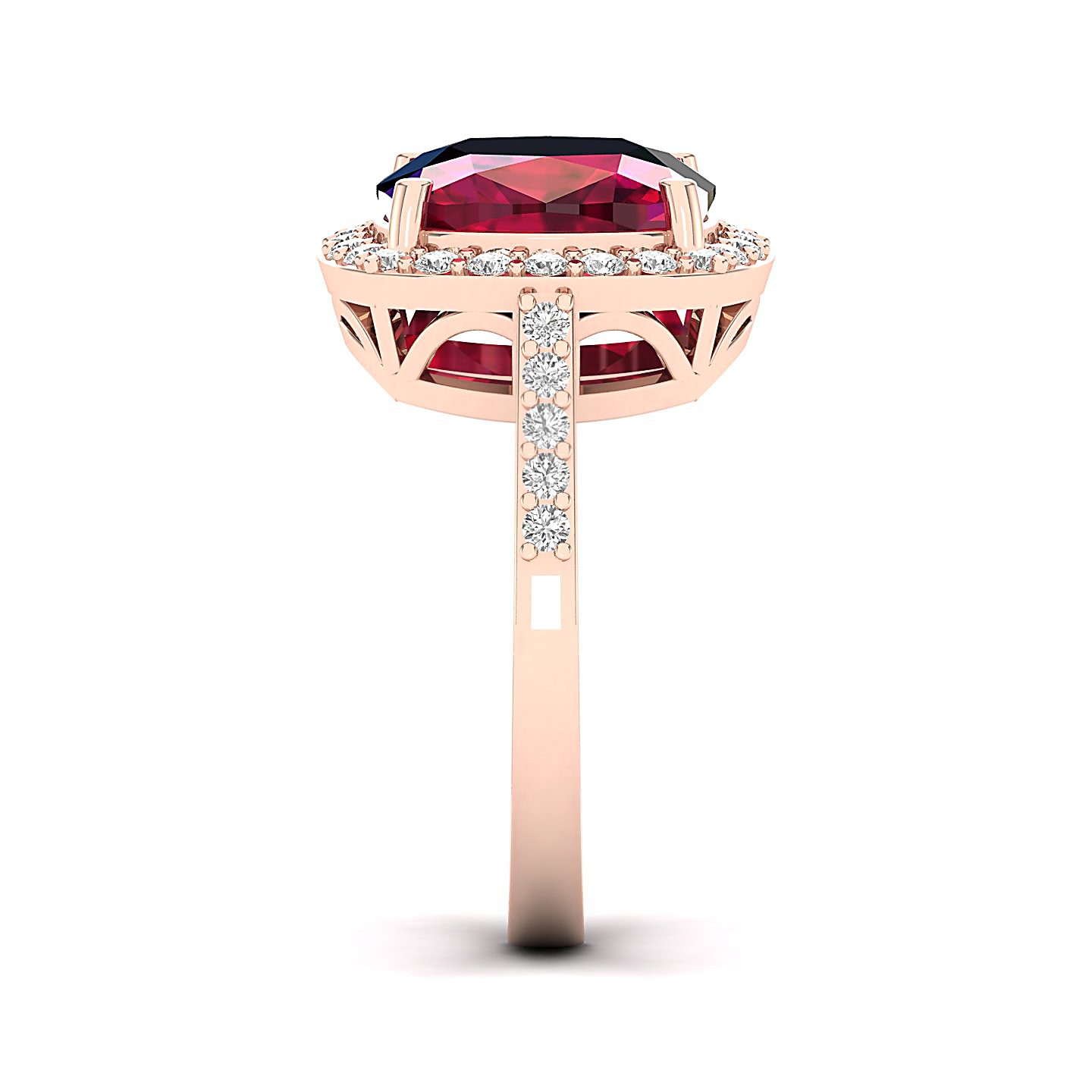 The Timeless Ruby Gold Ring