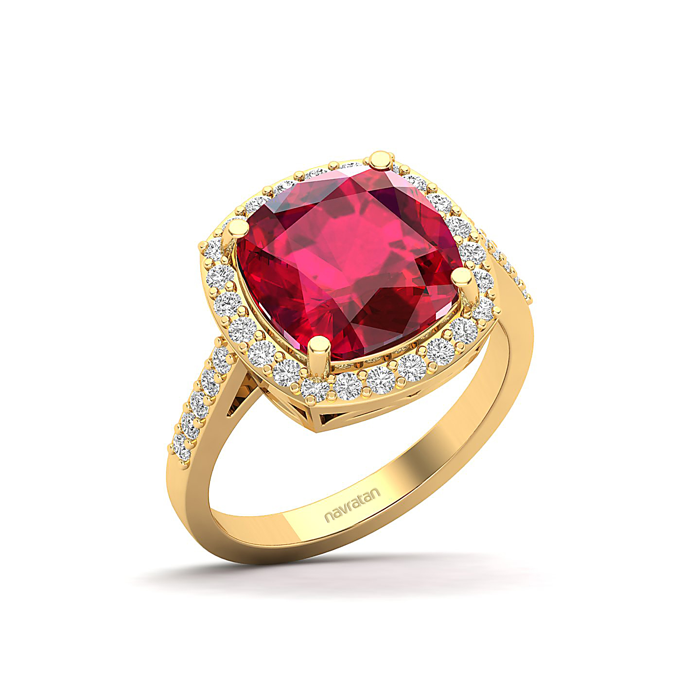 The Timeless Ruby Gold Ring