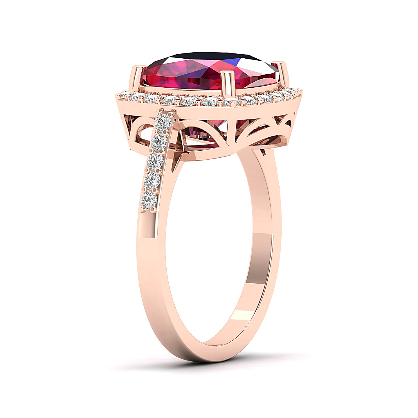 The Timeless Ruby Gold Ring