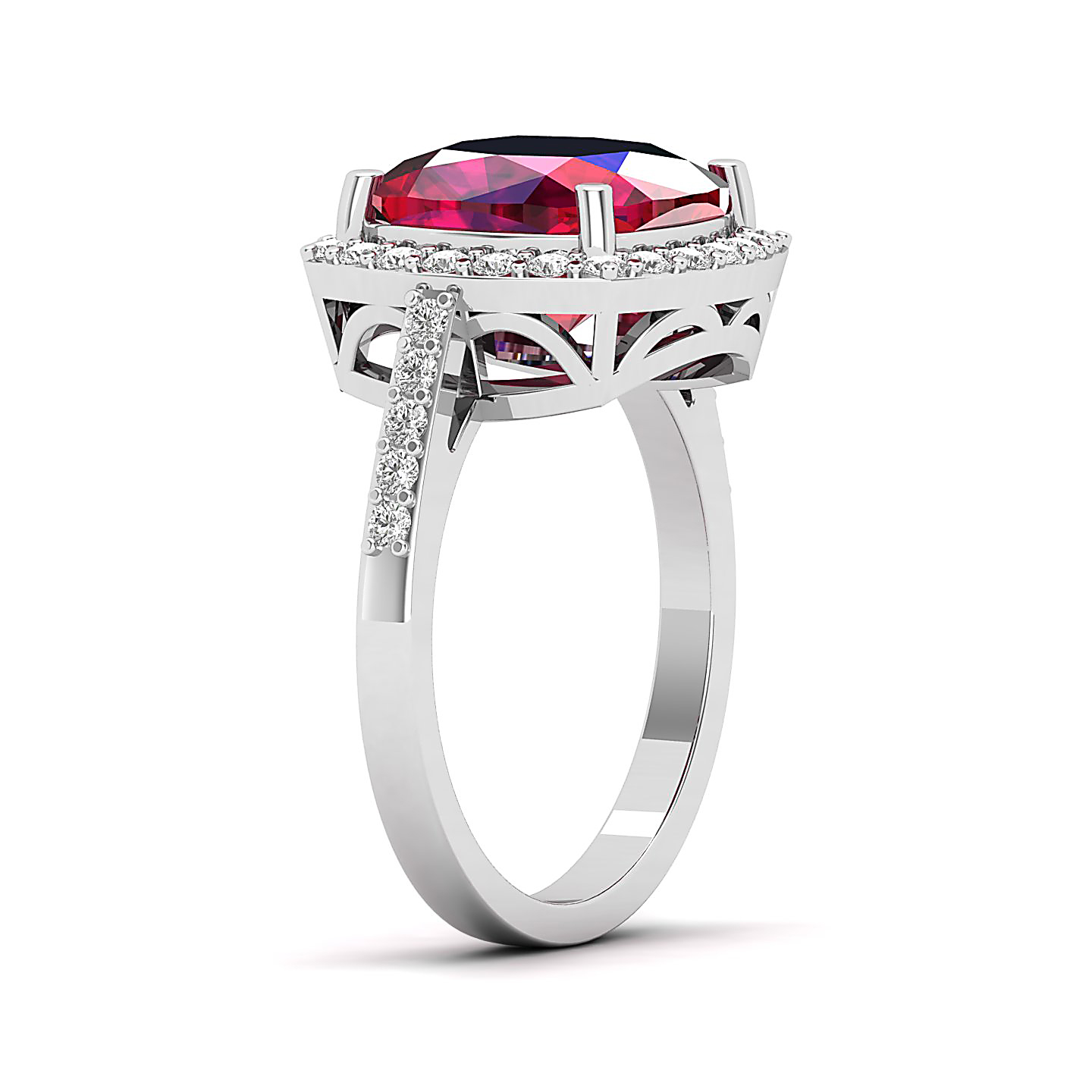 The Timeless Ruby Gold Ring