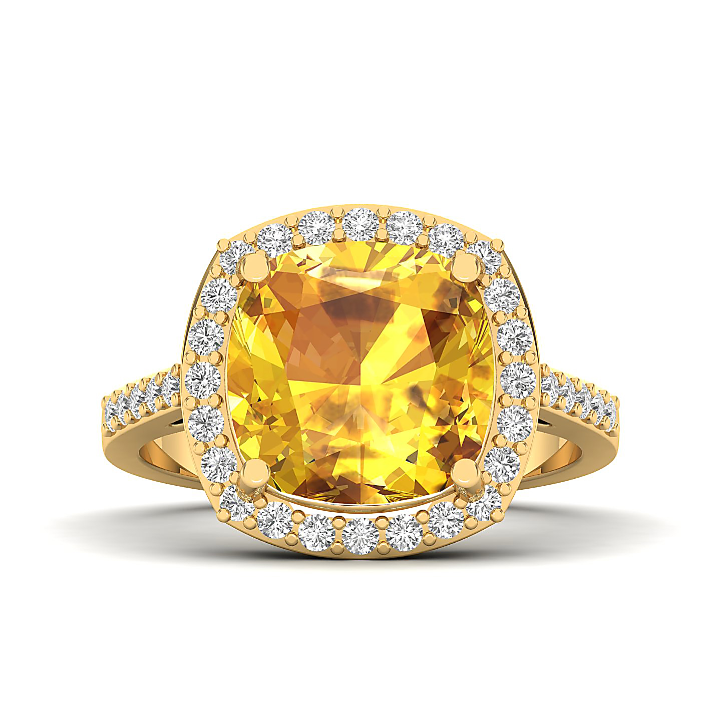 The Timeless Yellow Sapphire Gold Ring