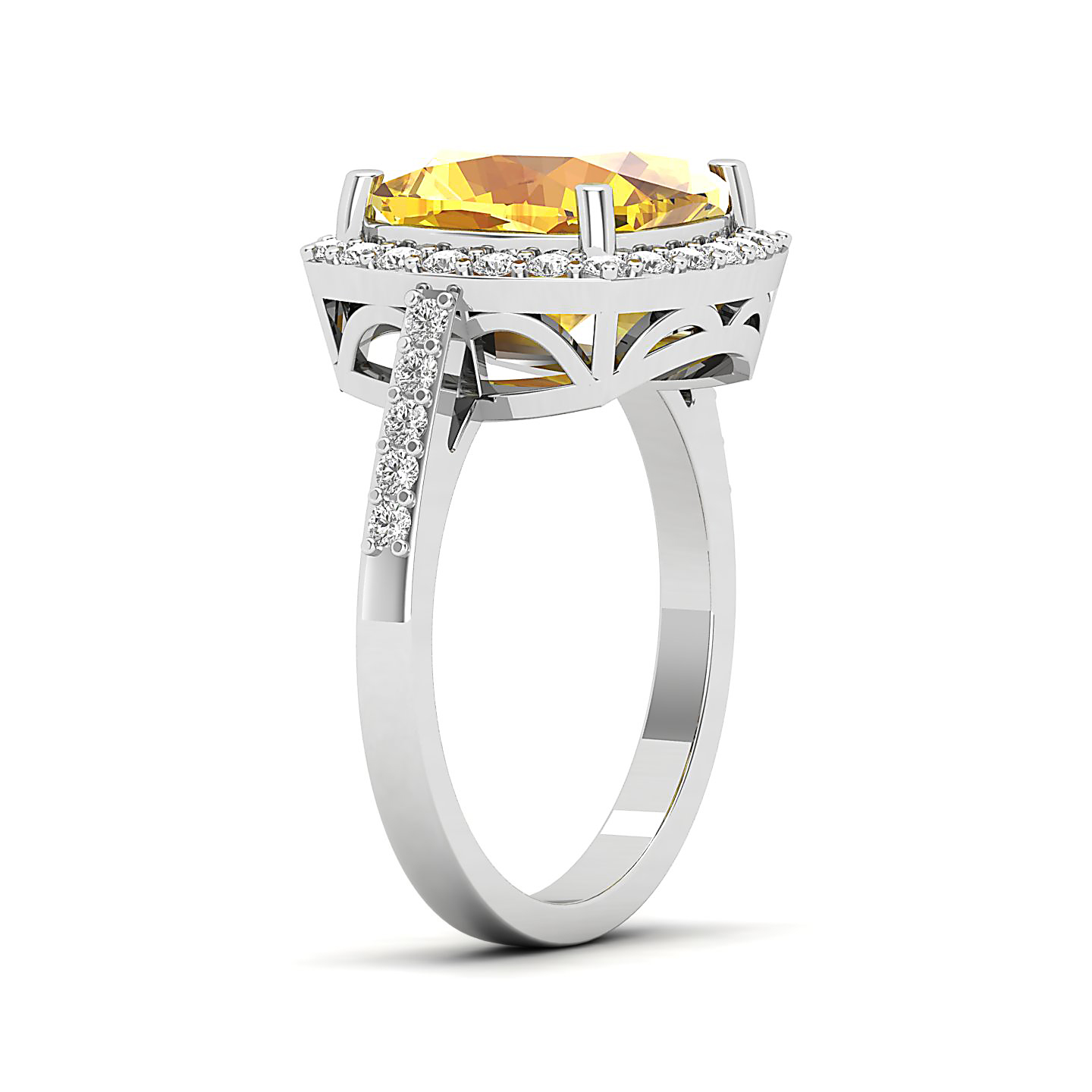 The Timeless Yellow Sapphire Gold Ring