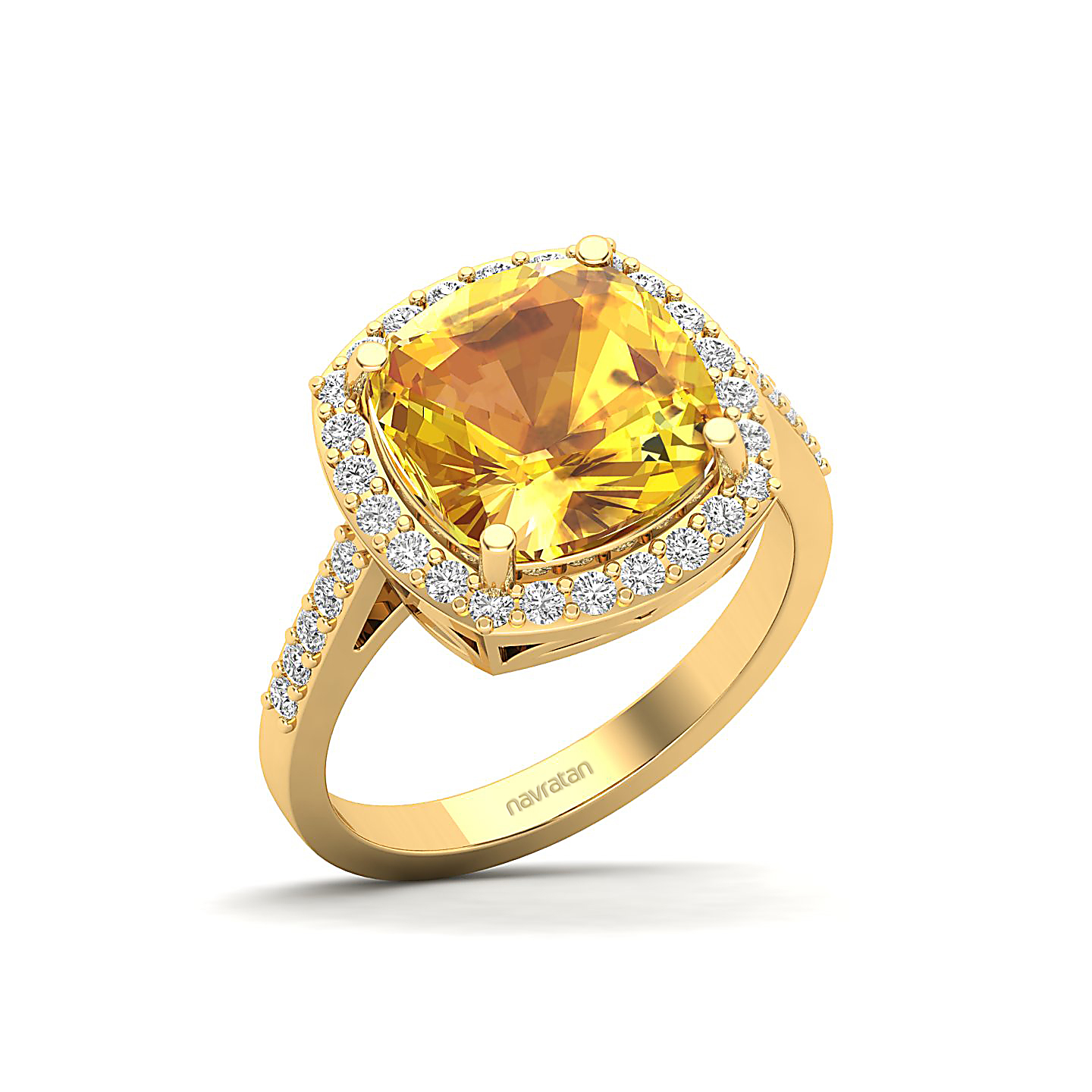 The Timeless Yellow Sapphire Gold Ring