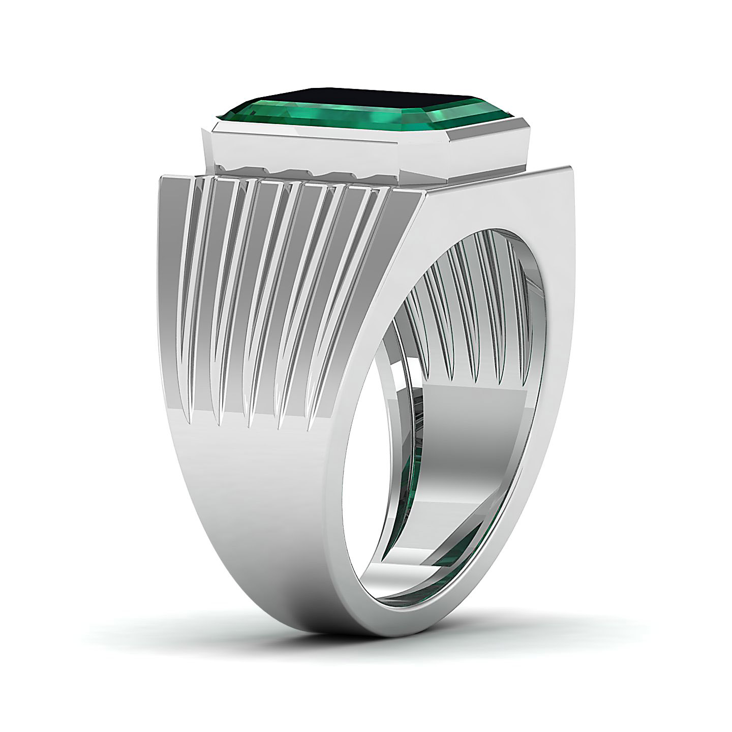 The Valorous Emerald Gold Ring