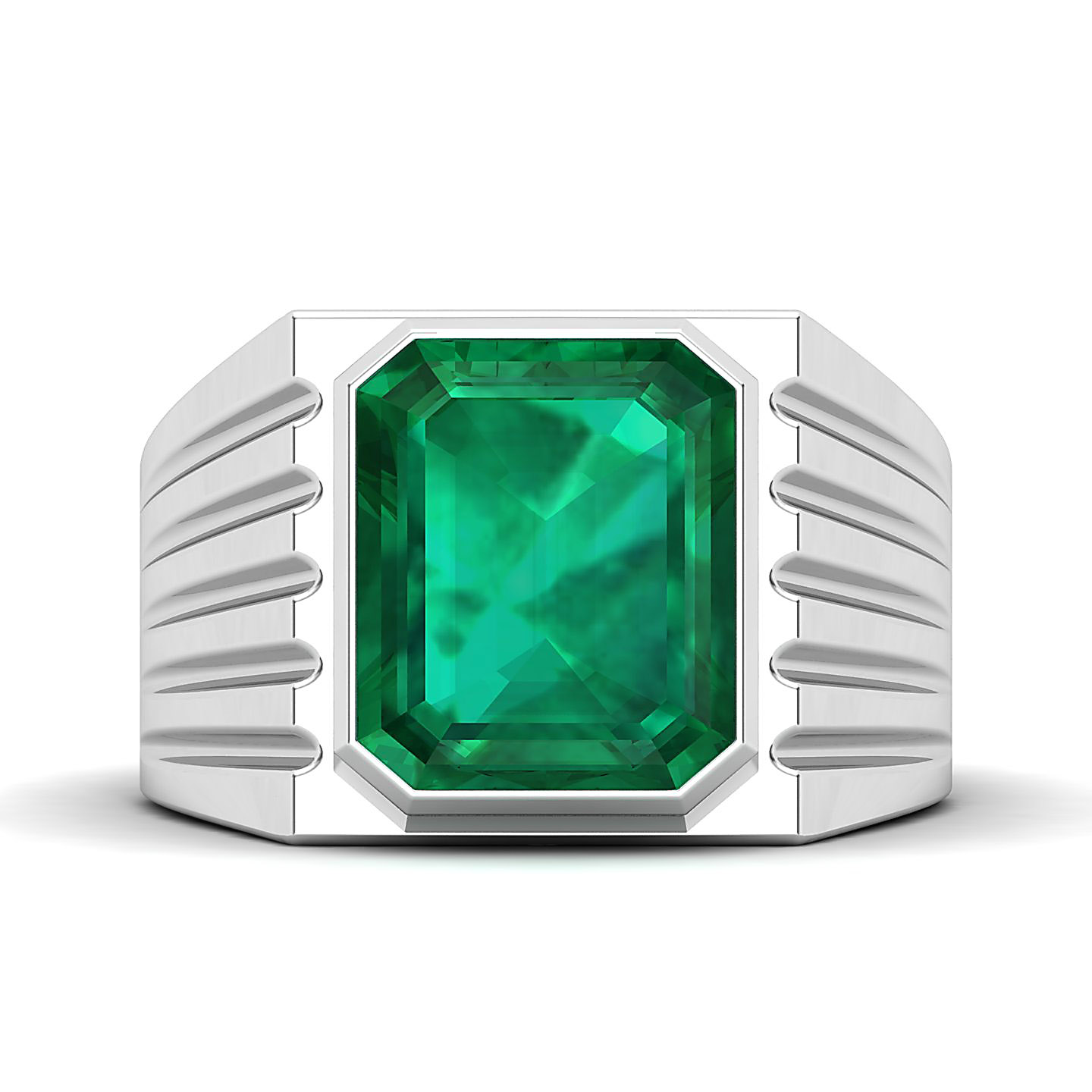 The Valorous Emerald Gold Ring