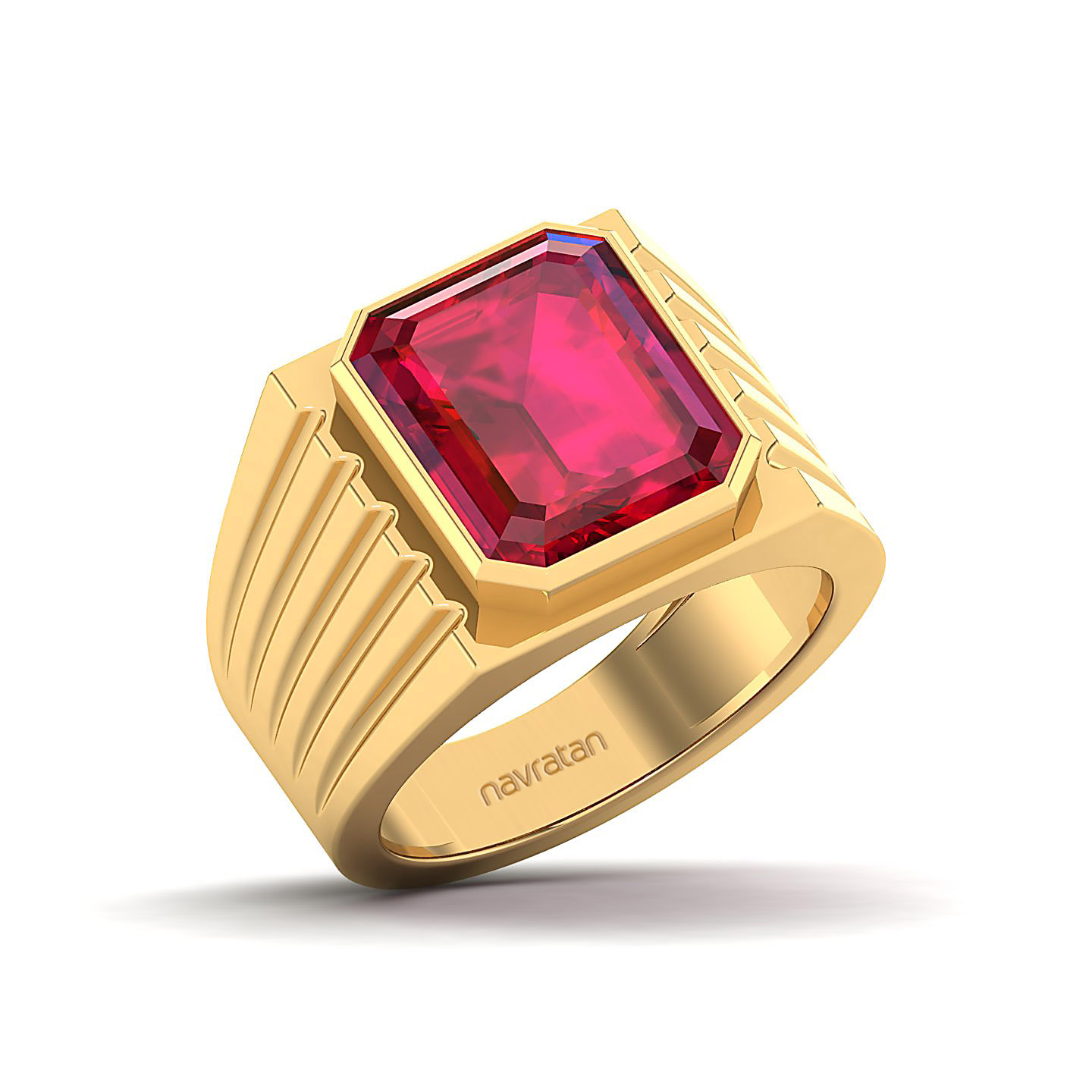 The Valorous Ruby Gold Ring