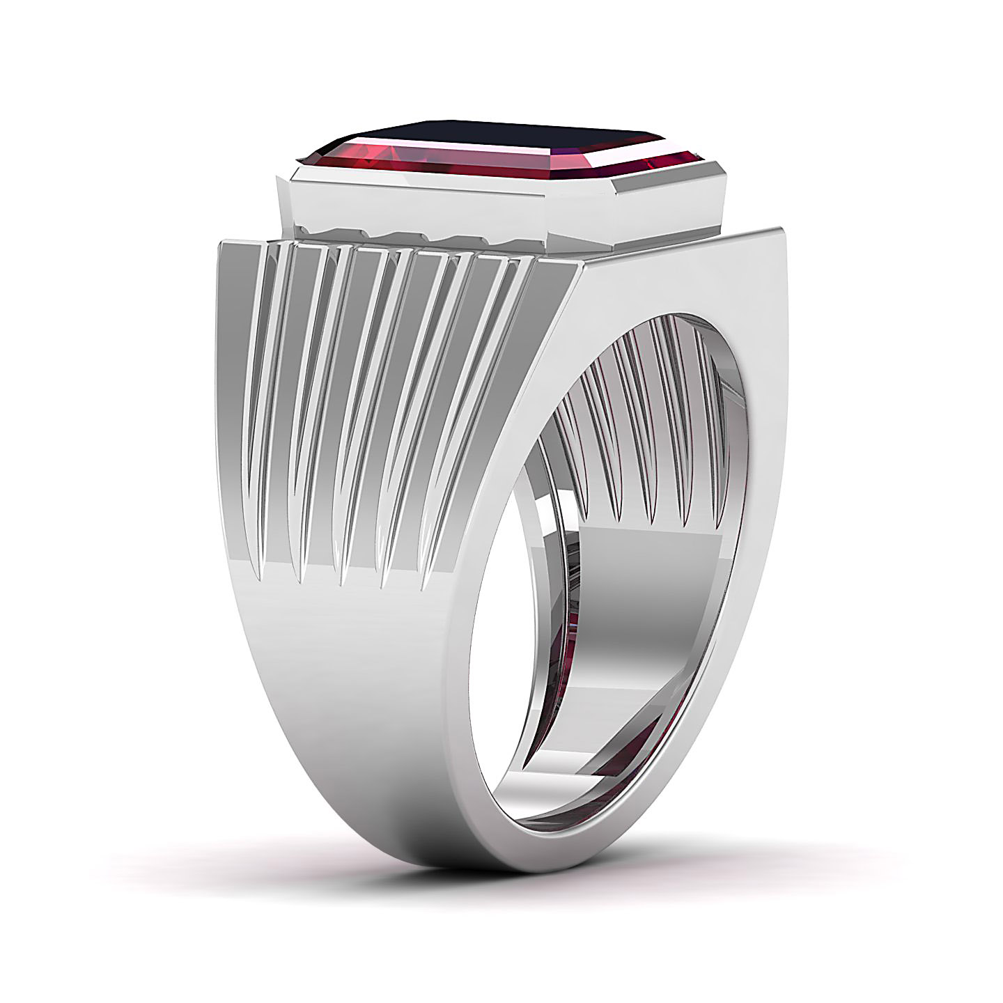 The Valorous Ruby Gold Ring