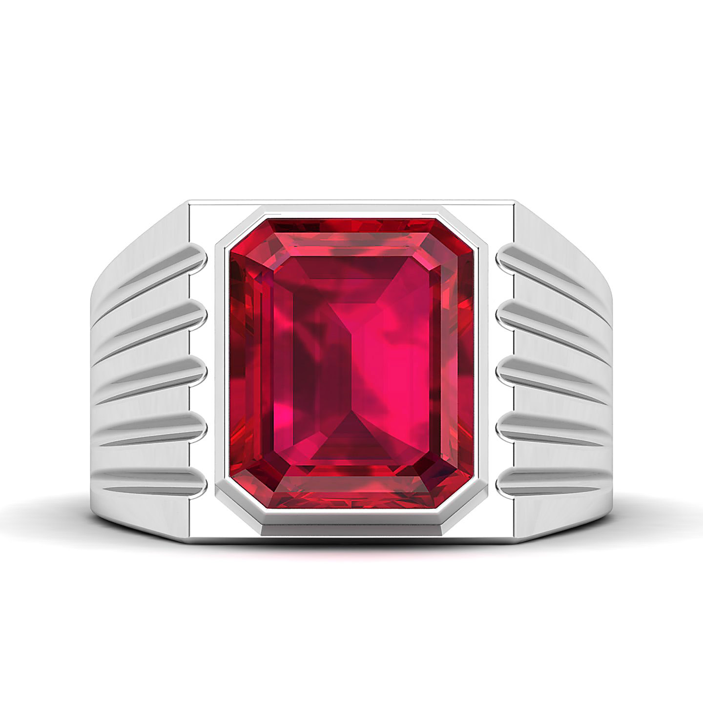 The Valorous Ruby Gold Ring