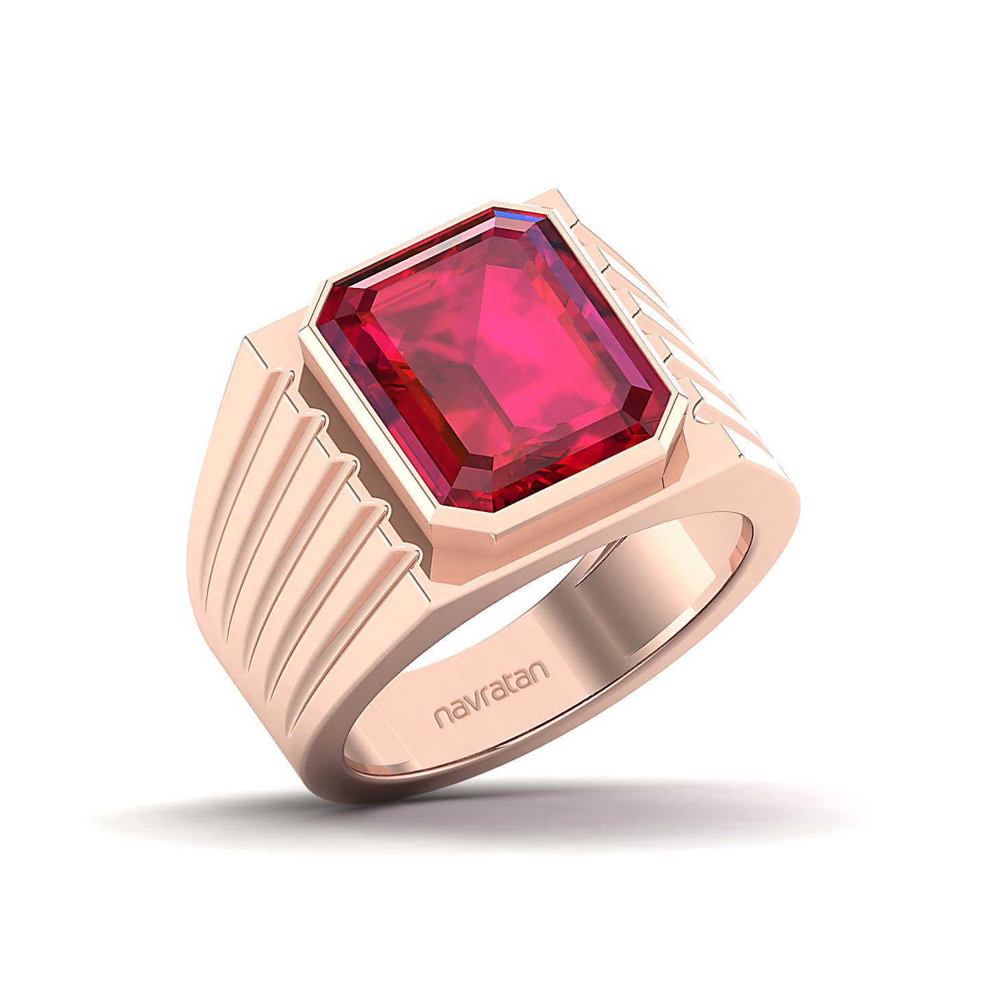 The Valorous Ruby Gold Ring