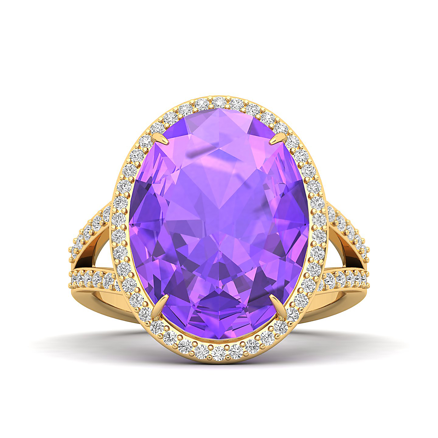 The Vintage Art Deco Amethyst Ring