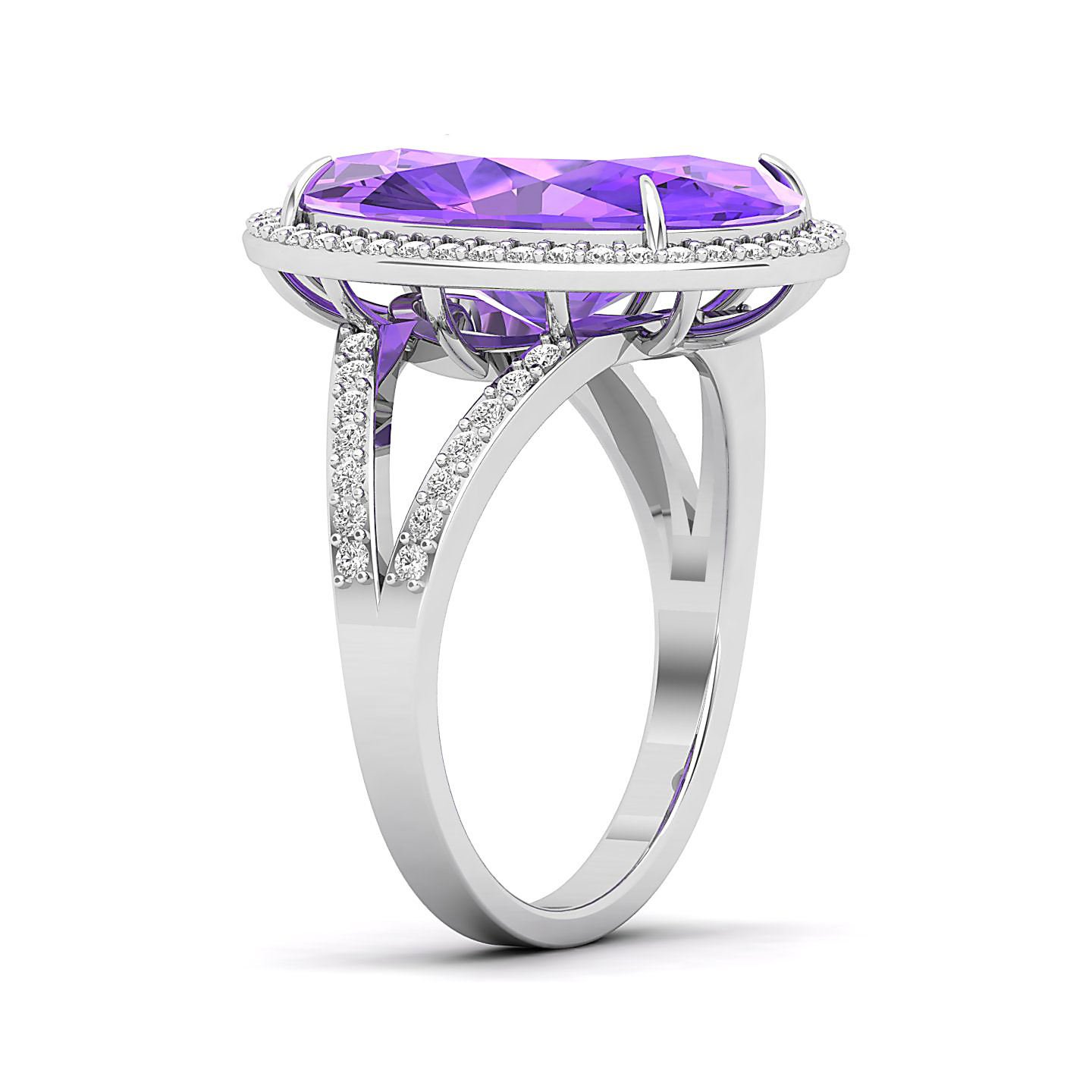 The Vintage Art Deco Amethyst Ring