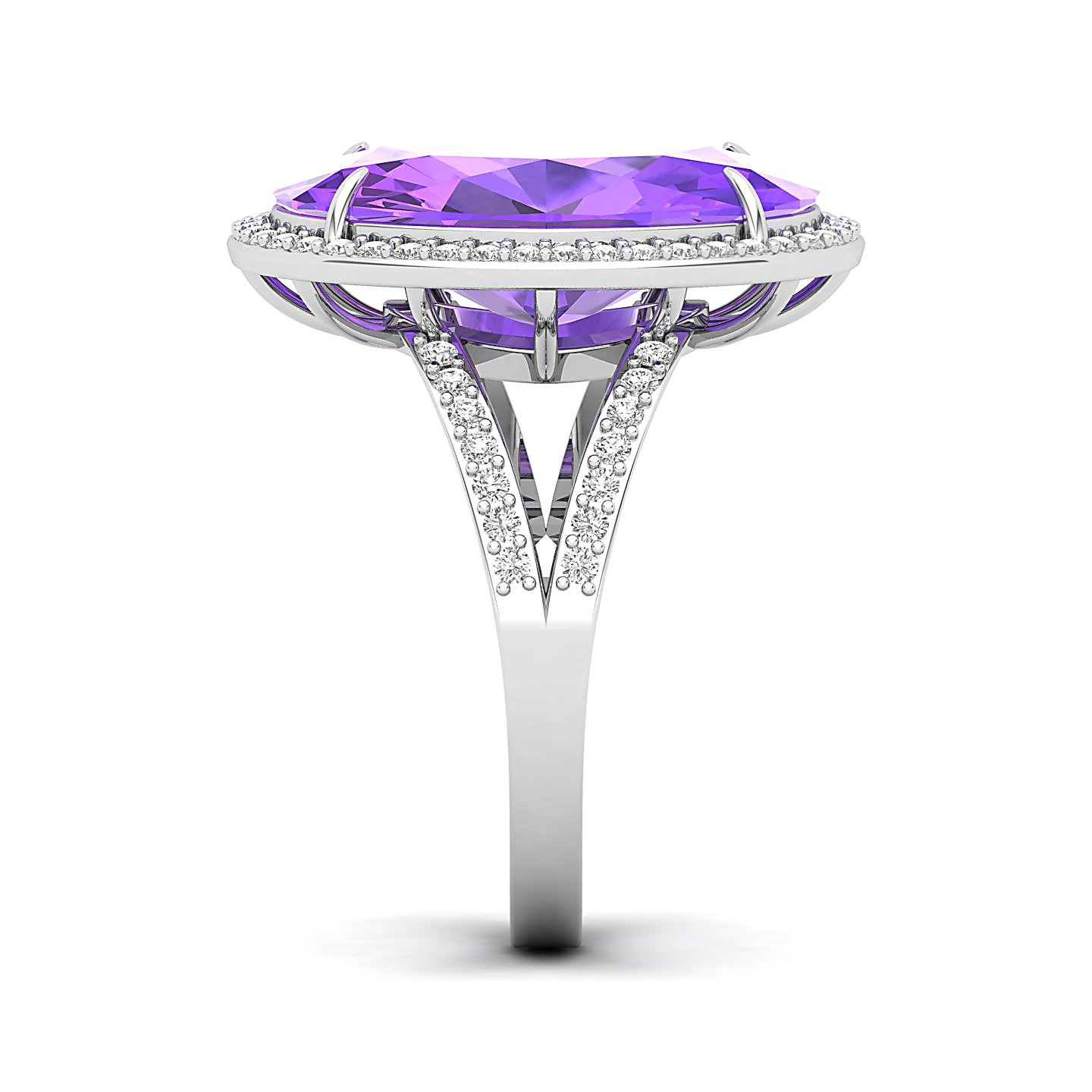 The Vintage Art Deco Amethyst Ring