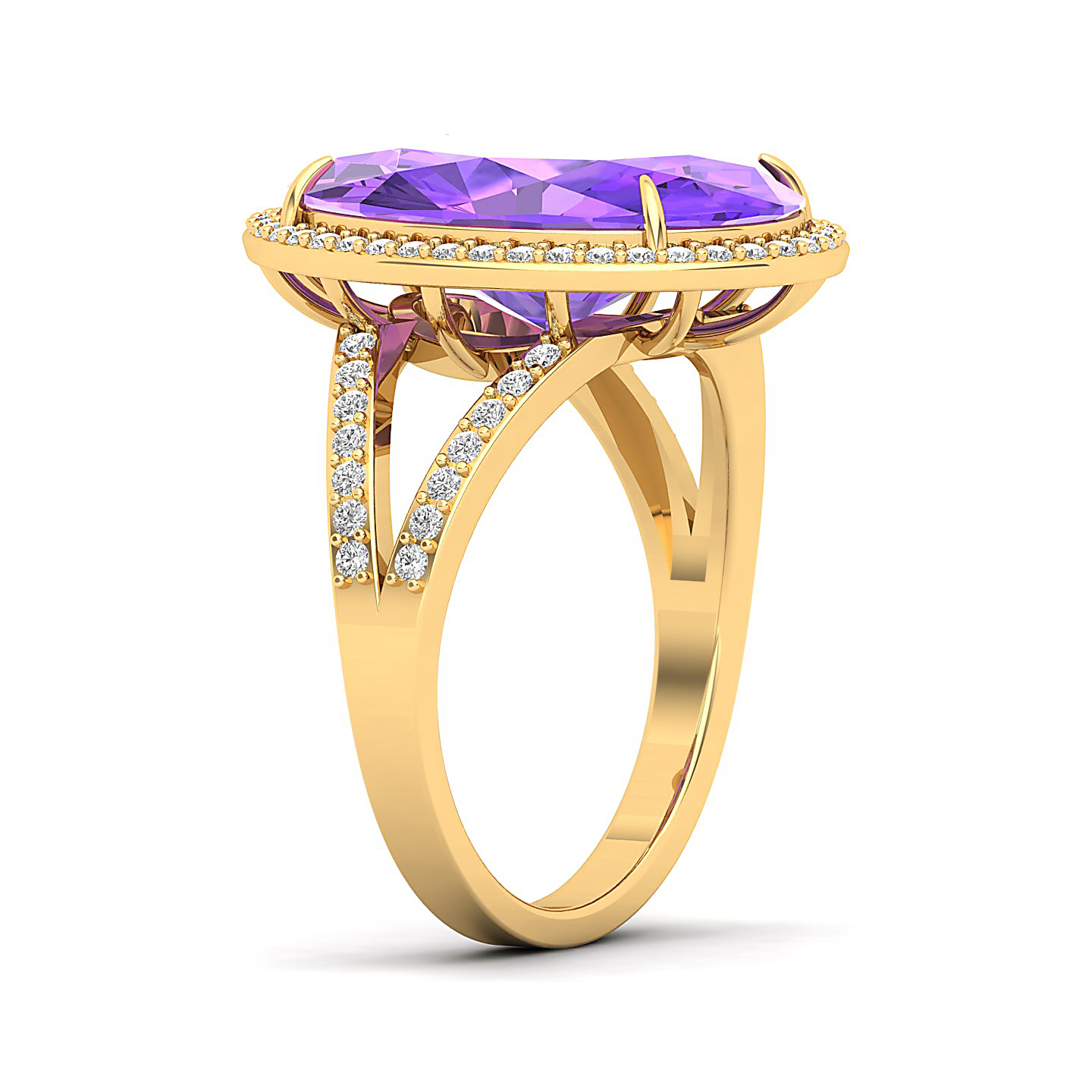 The Vintage Art Deco Amethyst Ring